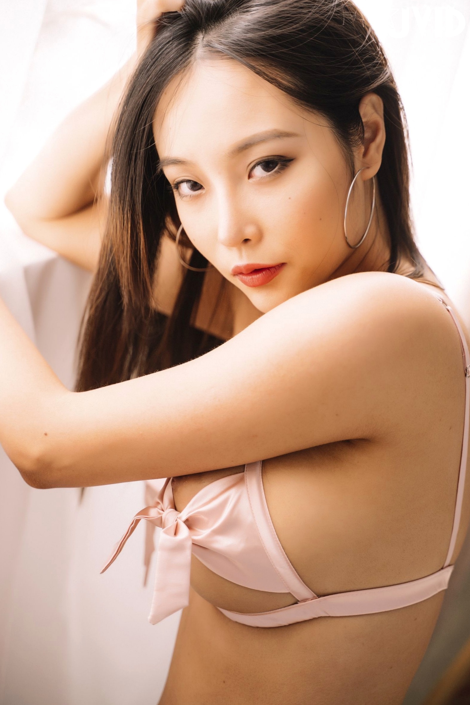 Gallery - JVID-Jenny-等級甜美的小姐姐-No.611-粉色系带内衣私房照-妩媚卧室诱惑大片性感JVID私房照诱惑内衣 刘珍妮coco女神私房照_秀色女神 - image 2