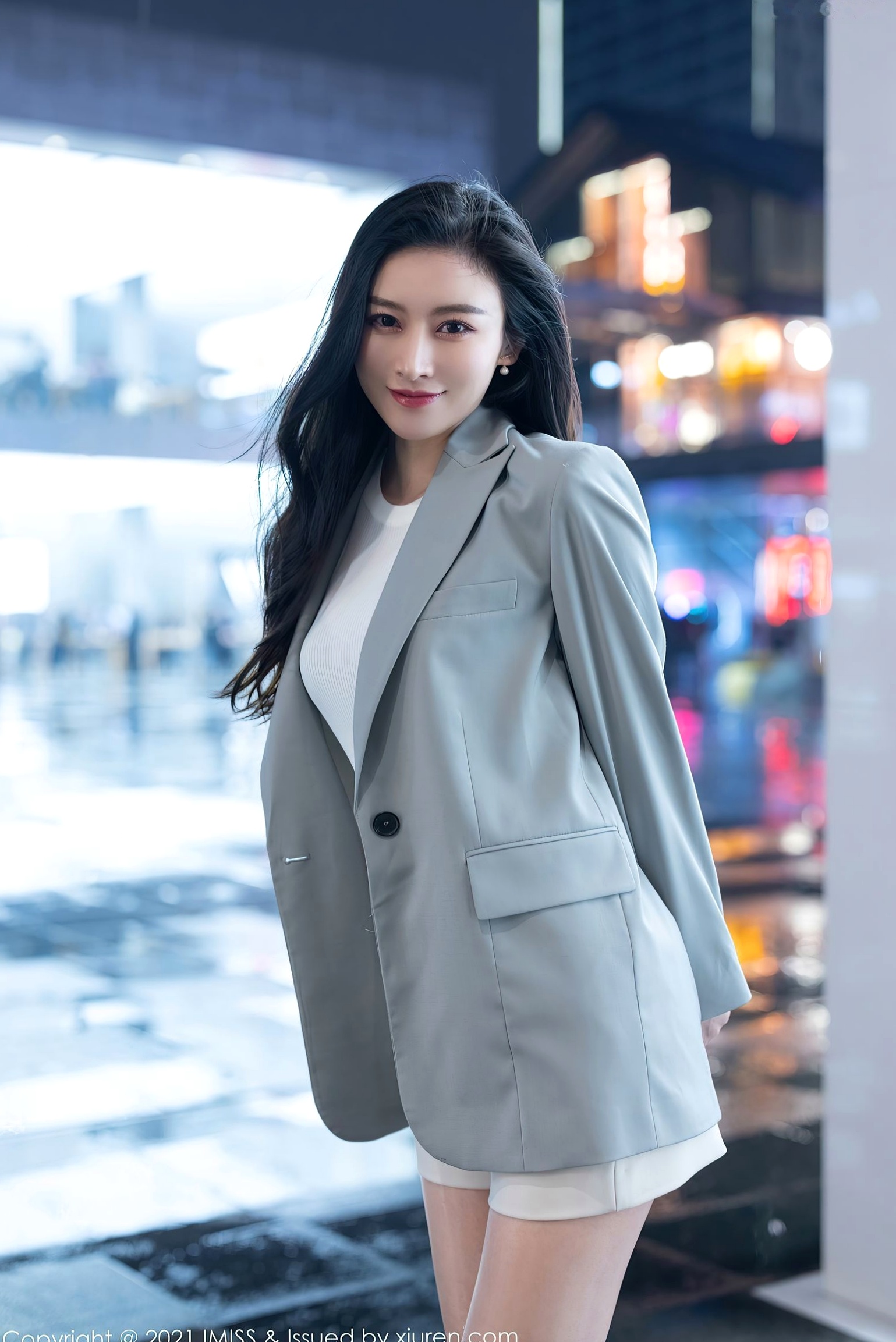 Gallery - IMiss爱蜜社 - Honey Club -Vanessa职场OL装束与黑蕾丝内衣写真-办公室制服诱惑与性感私房美图爱蜜社 - Honey Club 性感内衣制服私房照诱惑 任育萱女神私房照_秀色女神 - image 15