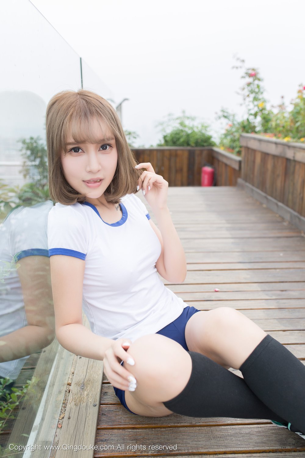 米诺 [青豆客QingDouKe]高清写真图2016-12-06 日本运动服写真图