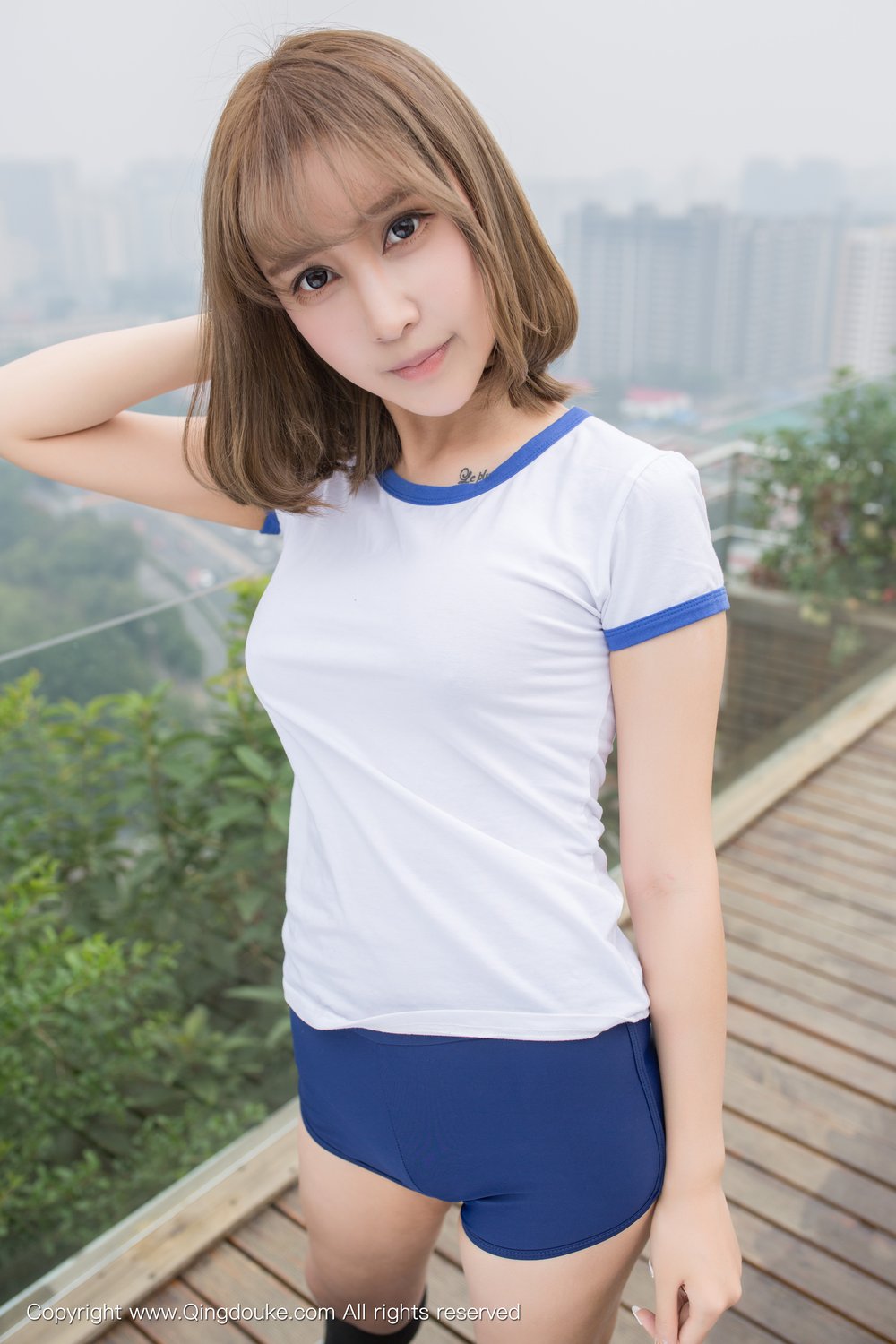 米诺 [青豆客QingDouKe]高清写真图2016-12-06 日本运动服写真图