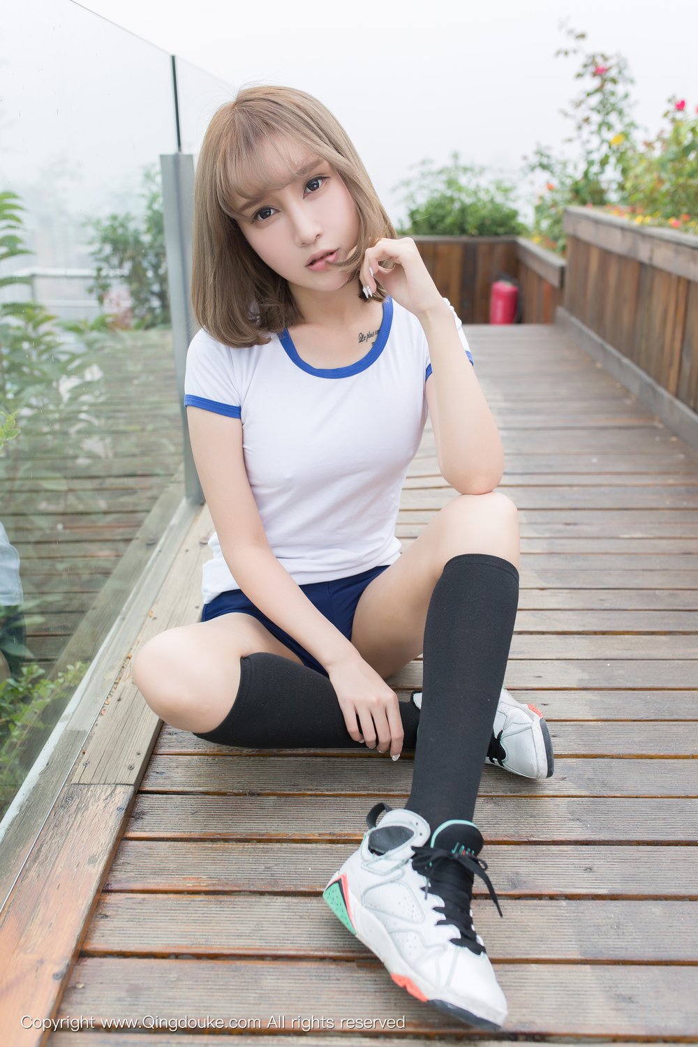 米诺 [青豆客QingDouKe]高清写真图2016-12-06 日本运动服写真图