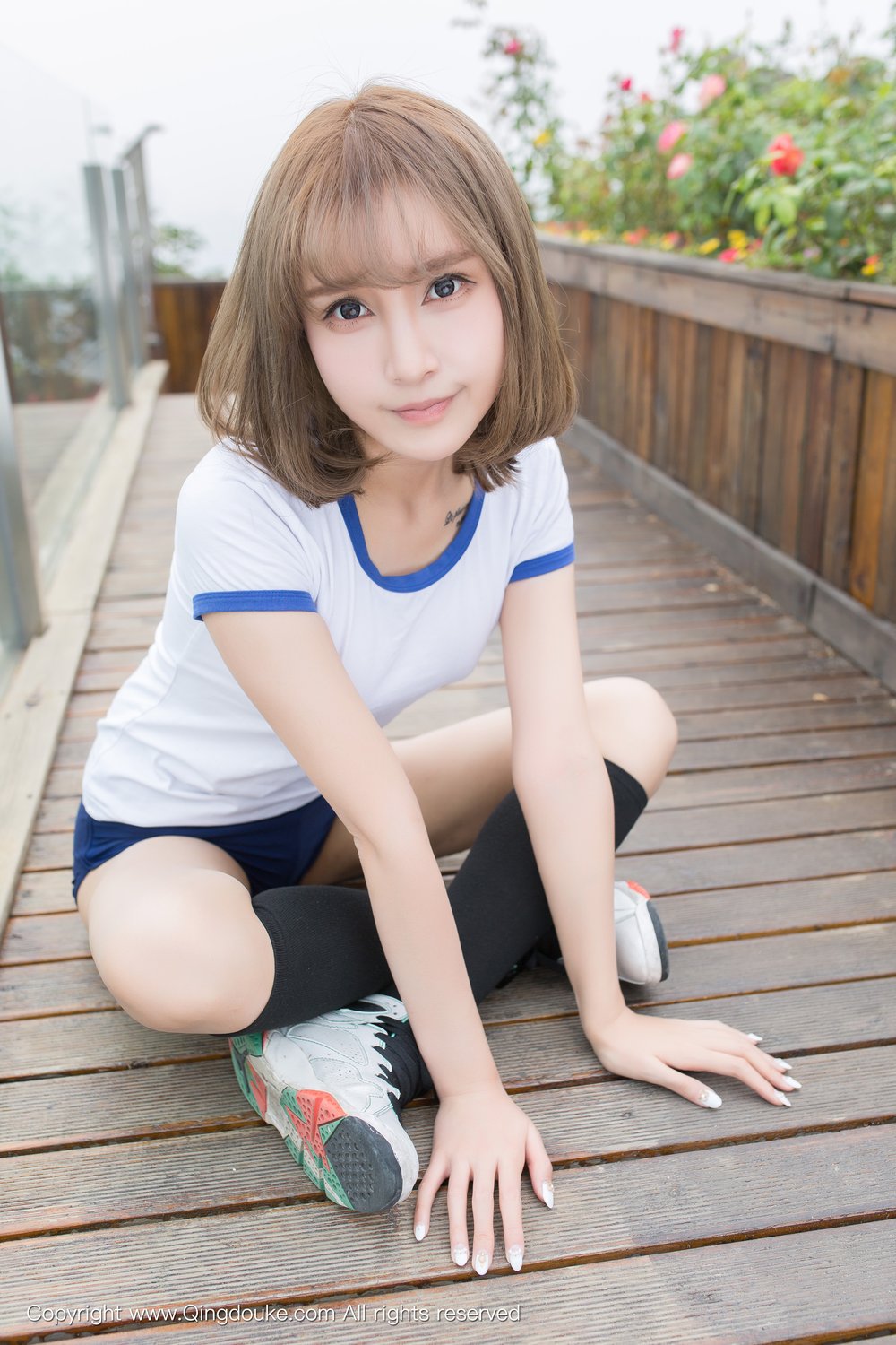 米诺 [青豆客QingDouKe]高清写真图2016-12-06 日本运动服写真图