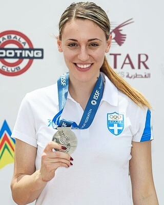 Anna Korakaki 希腊射击女神抖胸妹
