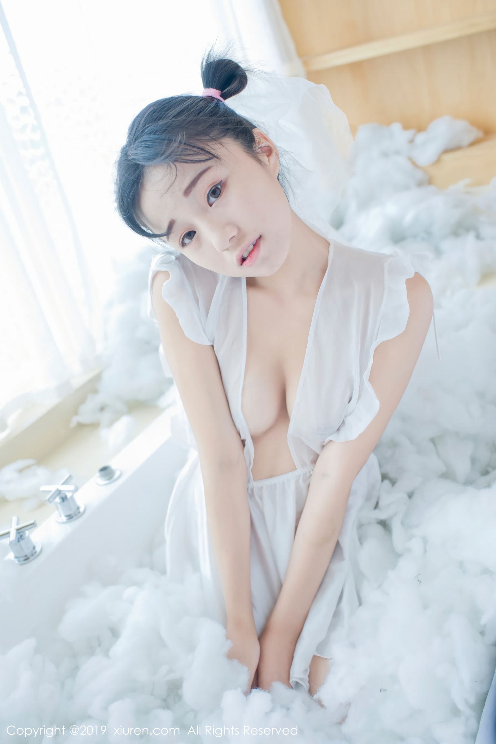 日系美女仓井优香 新娘白莎日系体操服