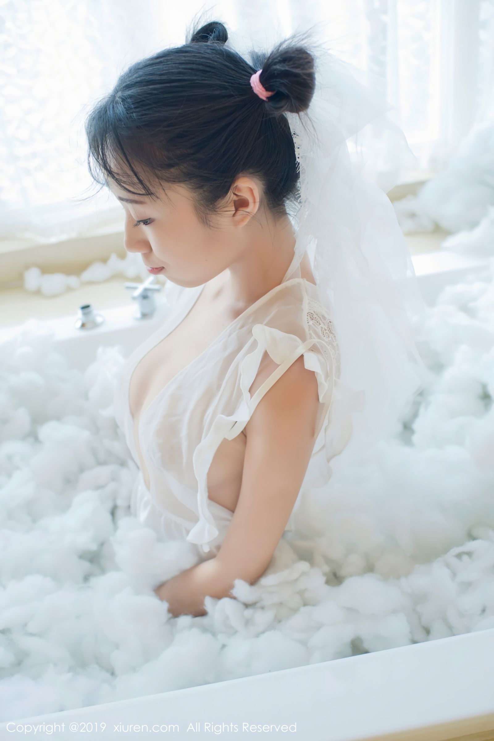 日系美女仓井优香 新娘白莎日系体操服