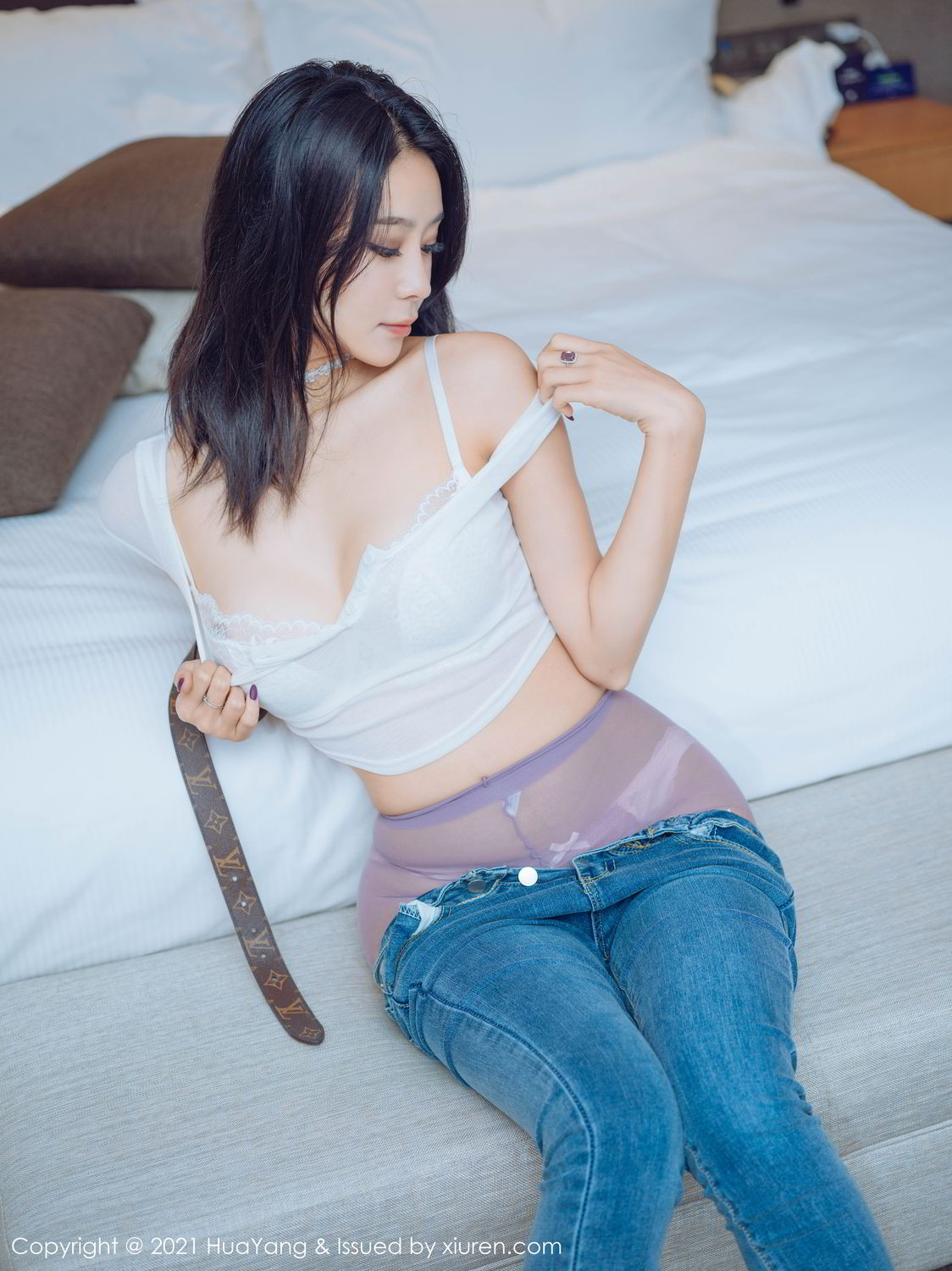 [HuaYang]高清写真图 2021.05.20 VOL.405 蓝夏Akasha