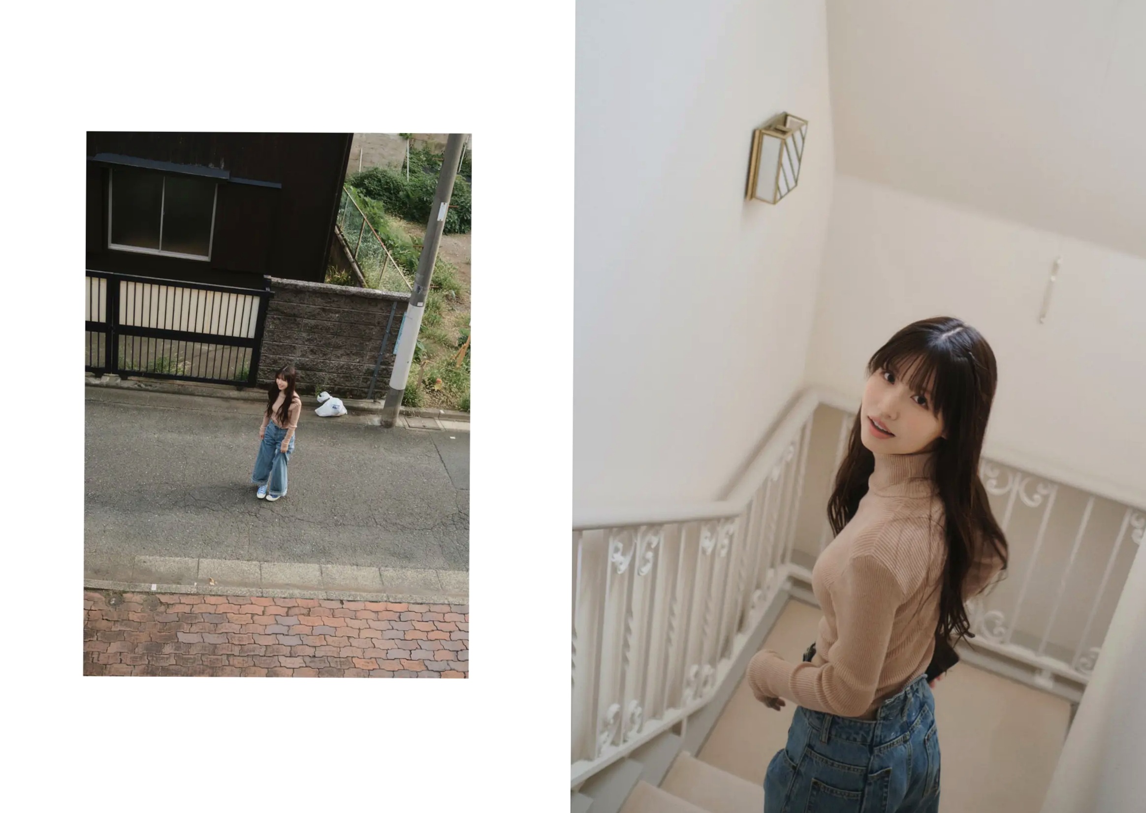 桜空もも - Trance Retinal とられち 街头清新与室内私房大尺度写真