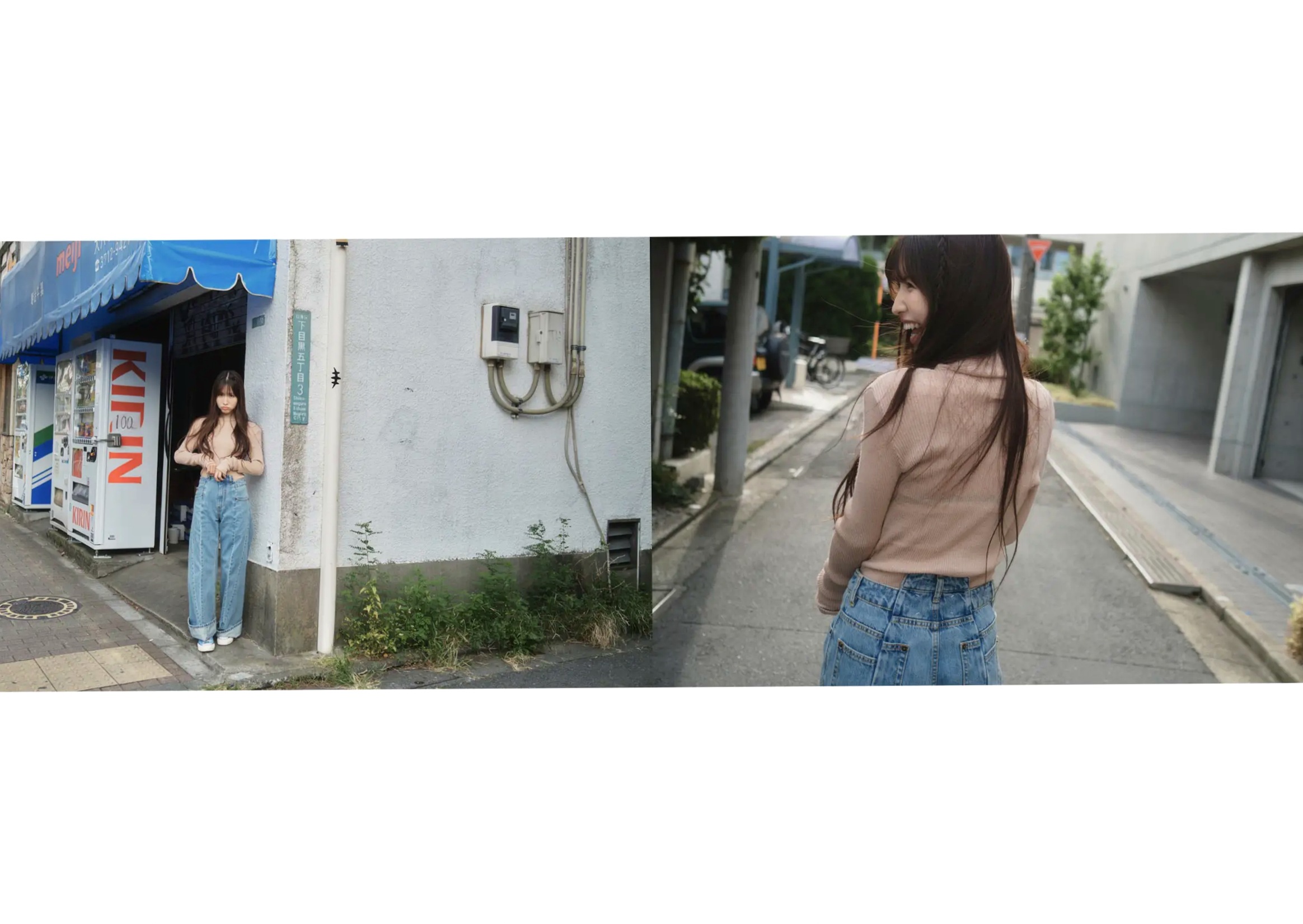桜空もも - Trance Retinal とられち 街头清新与室内私房大尺度写真