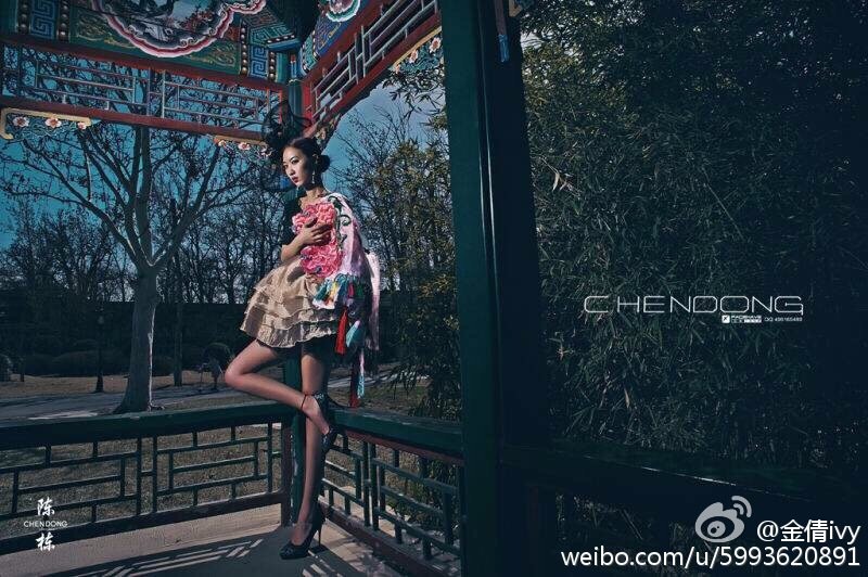 金倩ivy- 俏丽女幼师美腿私房写真