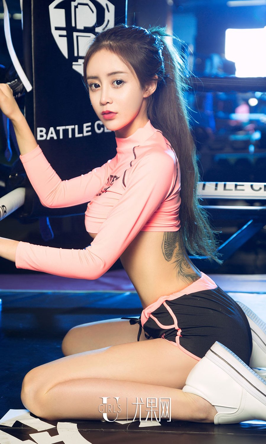 琪歌- [尤果圈爱尤物]高清写真图 VOL.691 拳台辣女