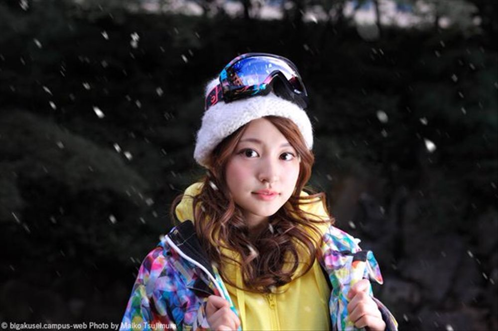 芥田爱菜美- 关西大学校花私房照