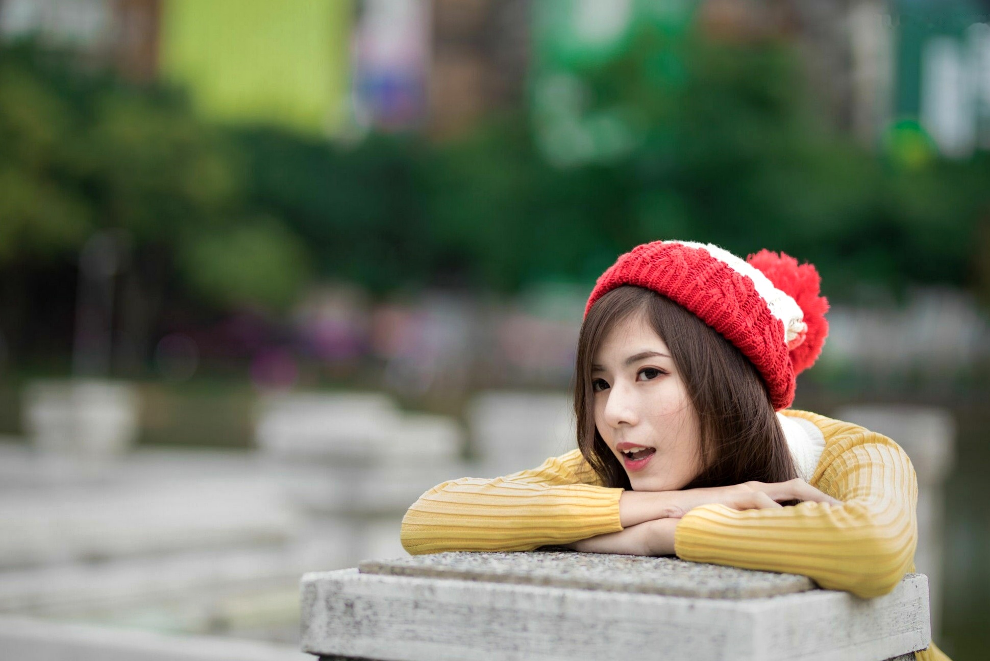 Gallery - 台湾正妹方唯真《青年公园》唯美户外丝袜写真，清新甜美冬日时尚穿搭台湾清新气质户外治愈系 Chubby唯真女神私房照_秀色女神 - image 58