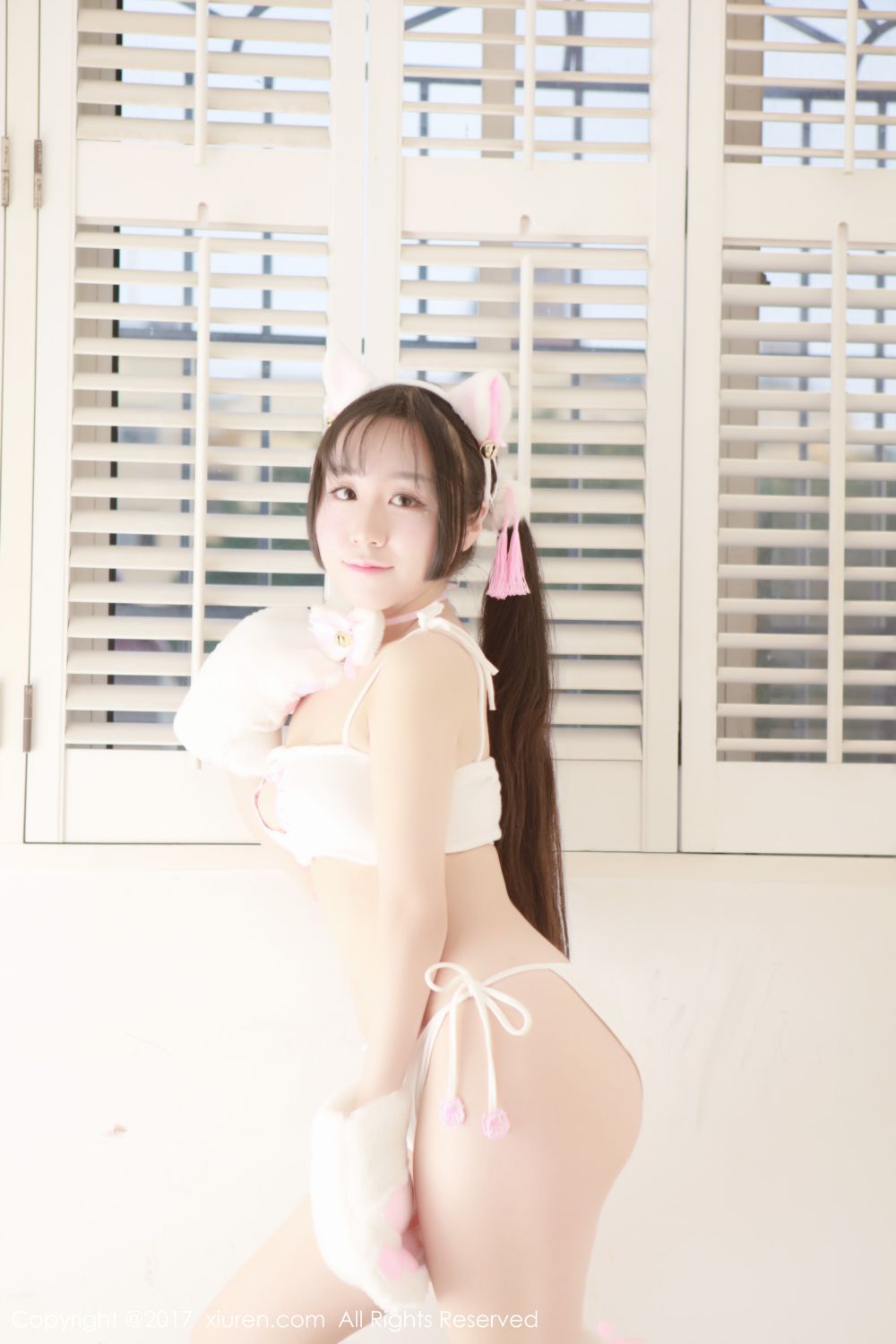 吃白菜的vi菜菜 猫耳清纯女仆美少女