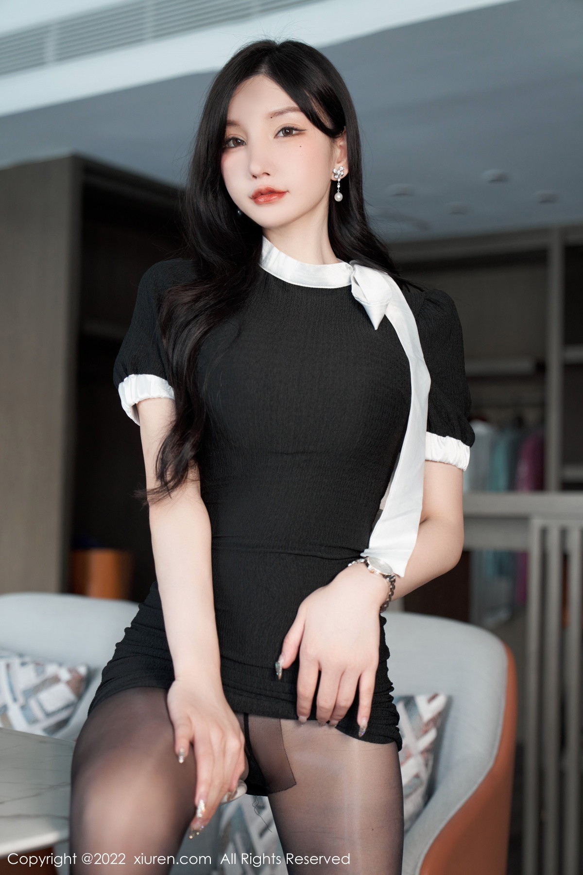 [XiuRen]高清写真图 2022.11.11 No.5848 周于希Sally 黑丝美臀