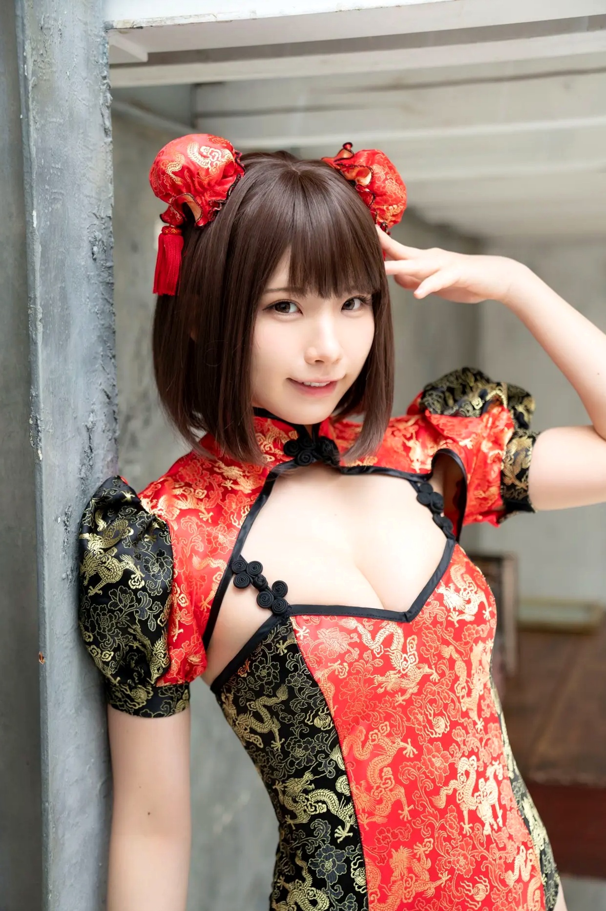 えなこ - 極彩色の乙女が目指した風景 [69P] | 日本Cosplayer中式旗袍国风性感写真