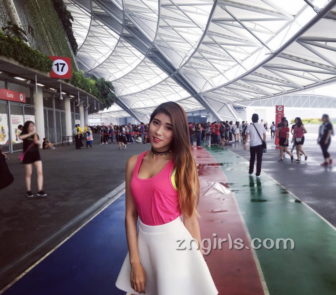 大马正妹PixXie Goh 高挑美人私房美照