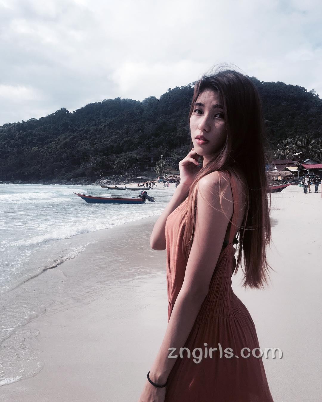 大马正妹PixXie Goh 高挑美人私房美照