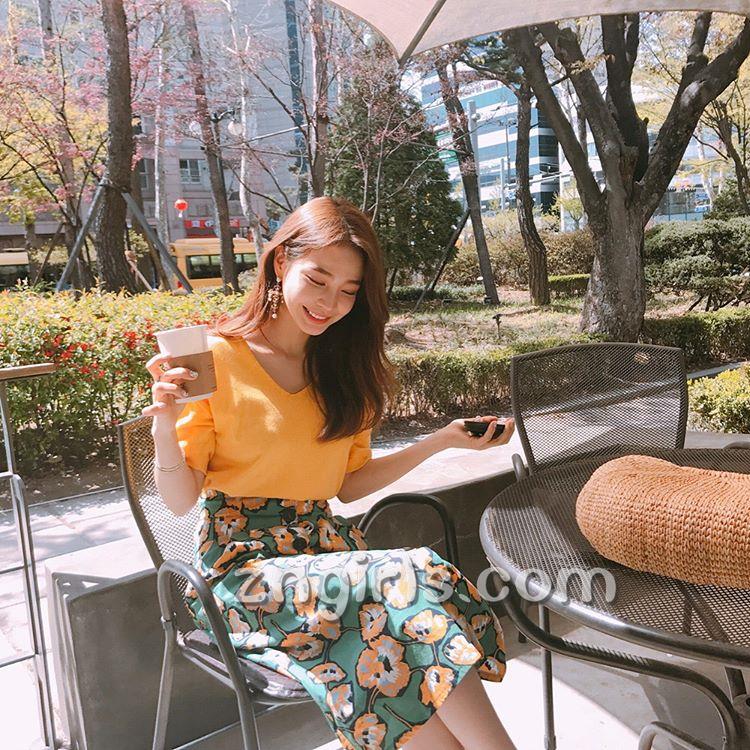 韩国超正模特池允美 简直就是衣服架子