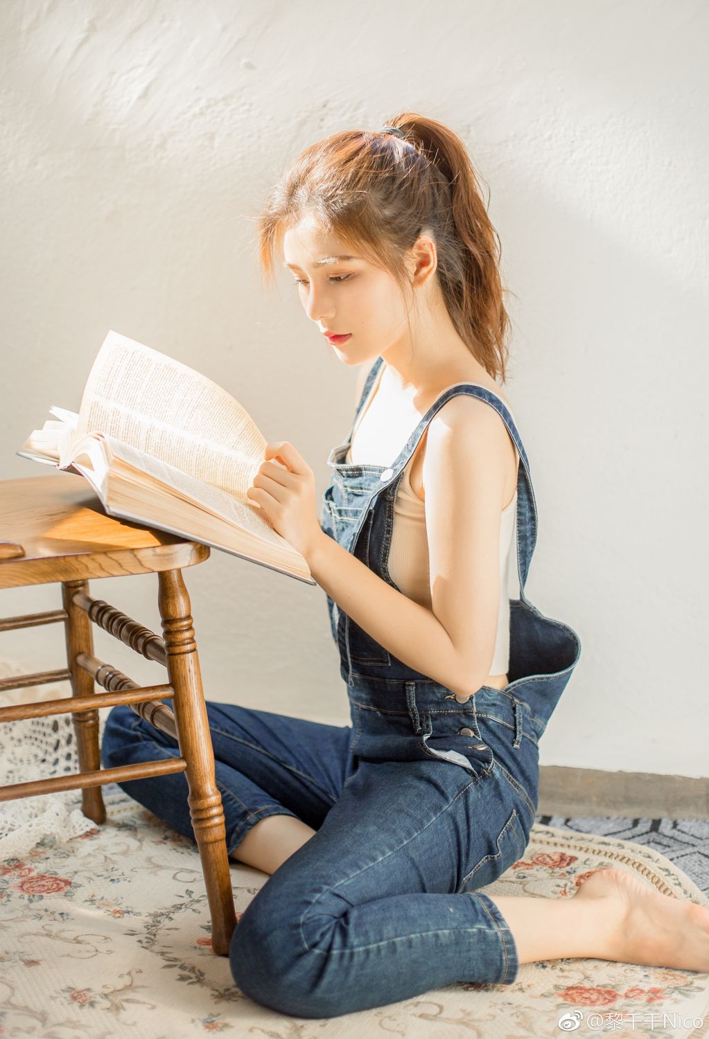 元气少女黎千千 微博私房写真