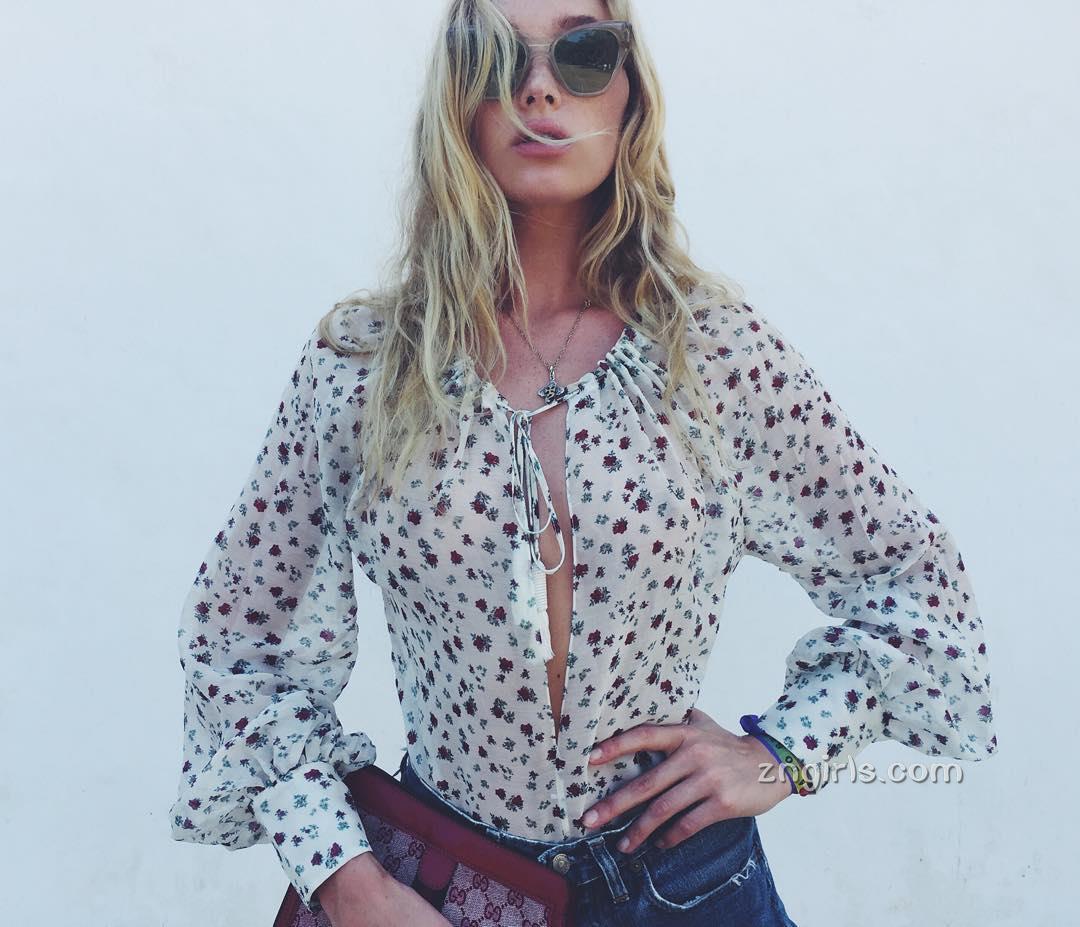 瑞典名模Elsa Hosk 维密天使火辣出镜