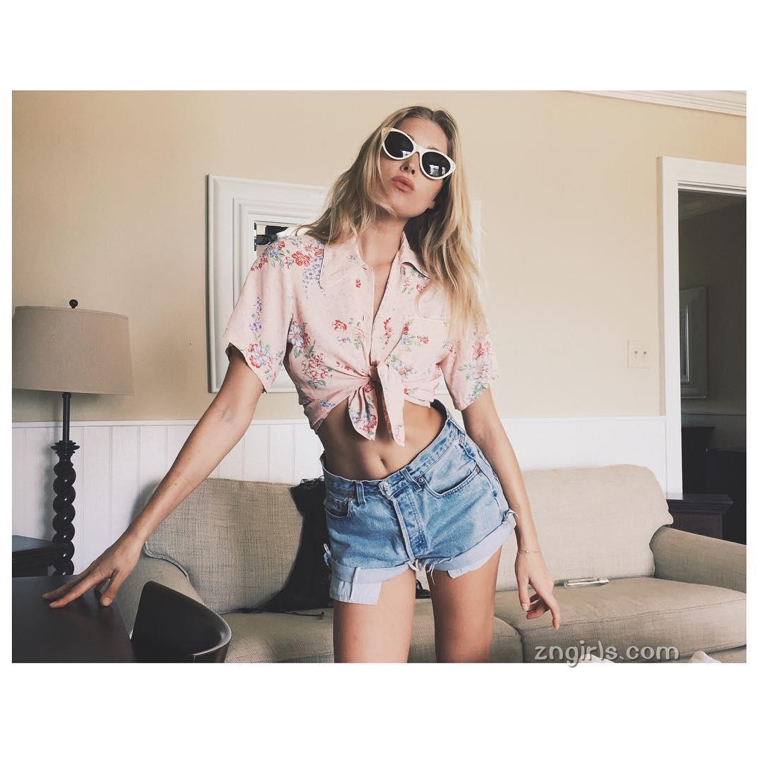 瑞典名模Elsa Hosk 维密天使火辣出镜