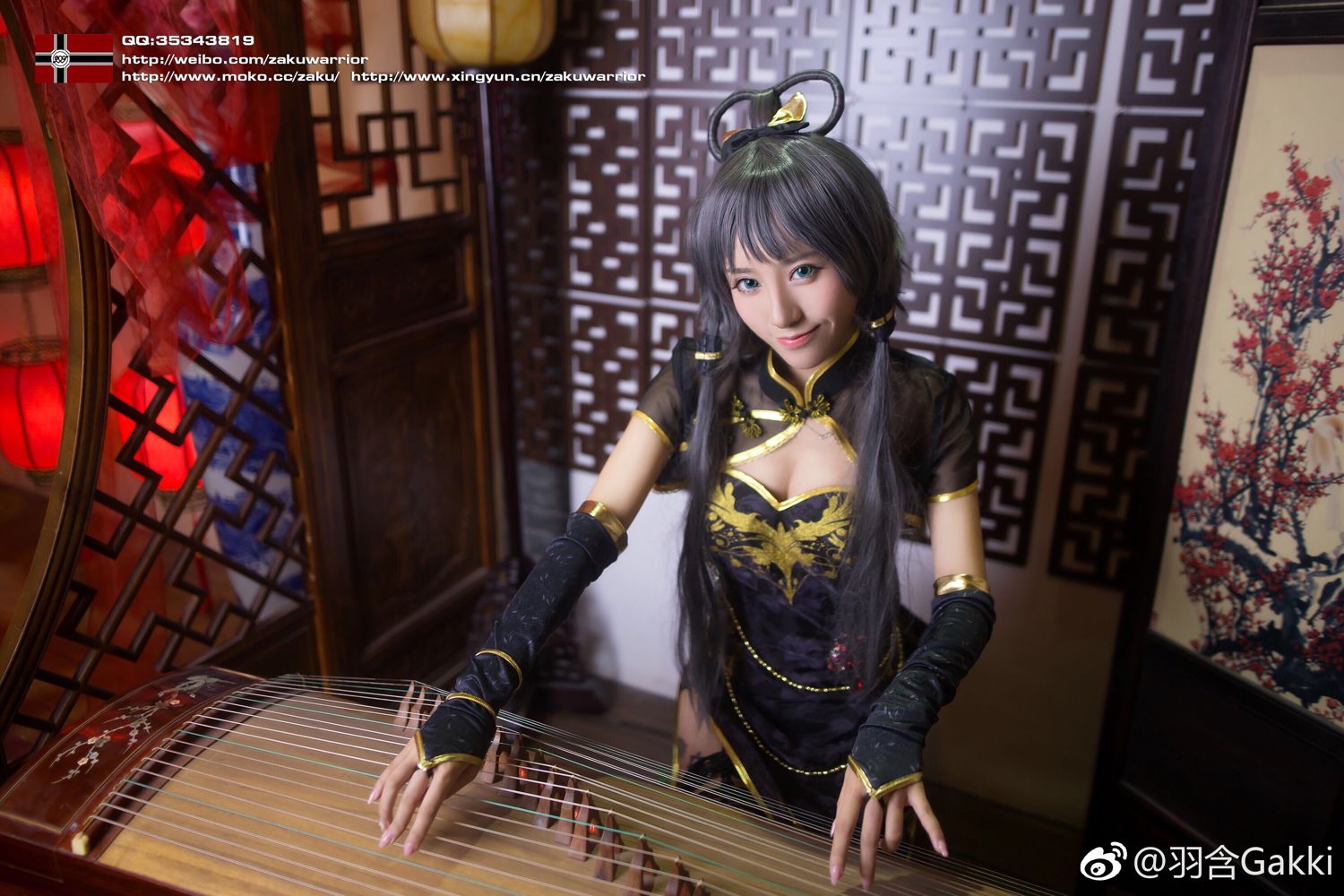 斗鱼女主播羽含Gakki微博私房照