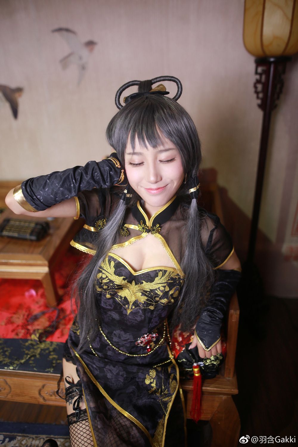 斗鱼女主播羽含Gakki微博私房照