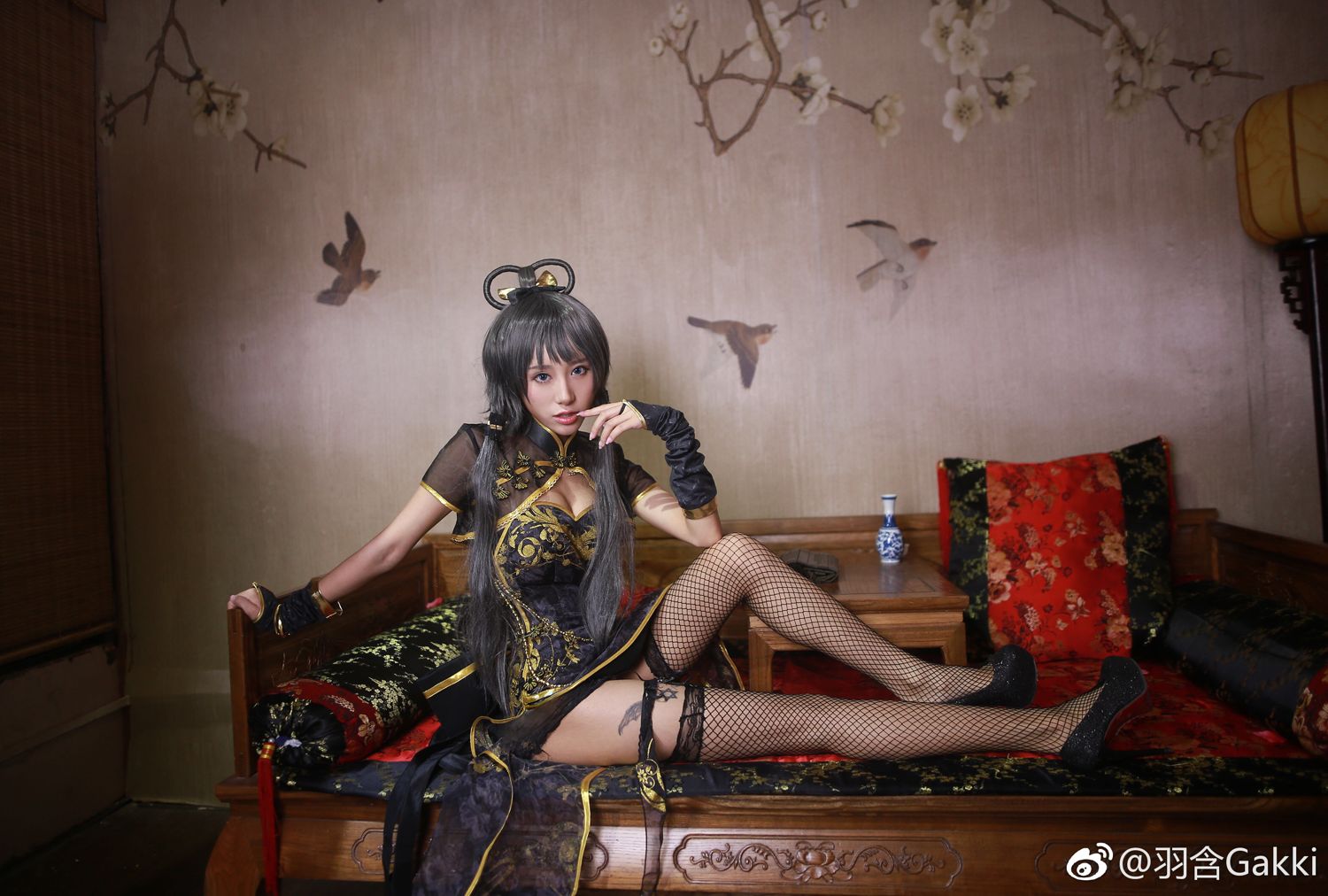 斗鱼女主播羽含Gakki微博私房照