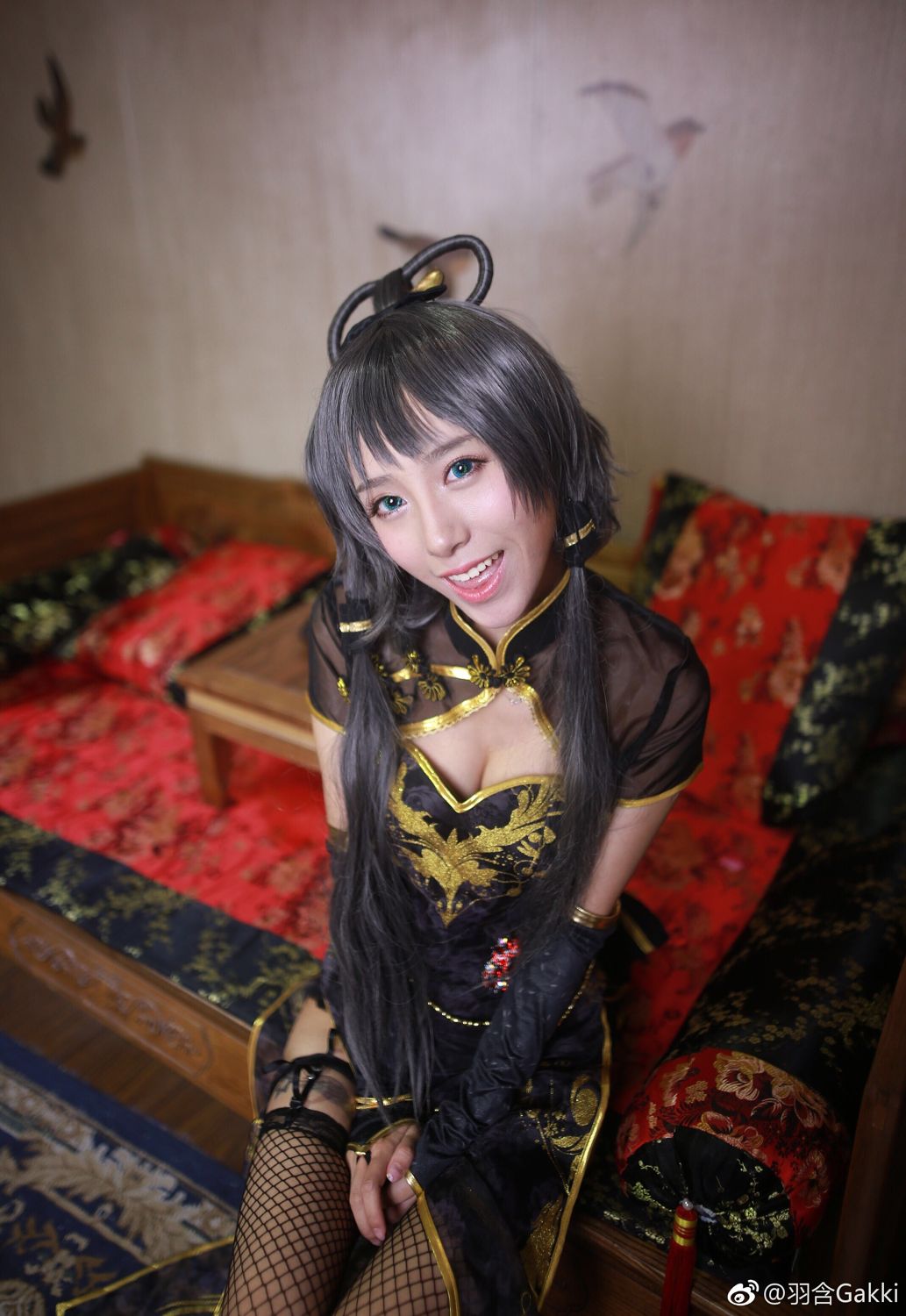 斗鱼女主播羽含Gakki微博私房照