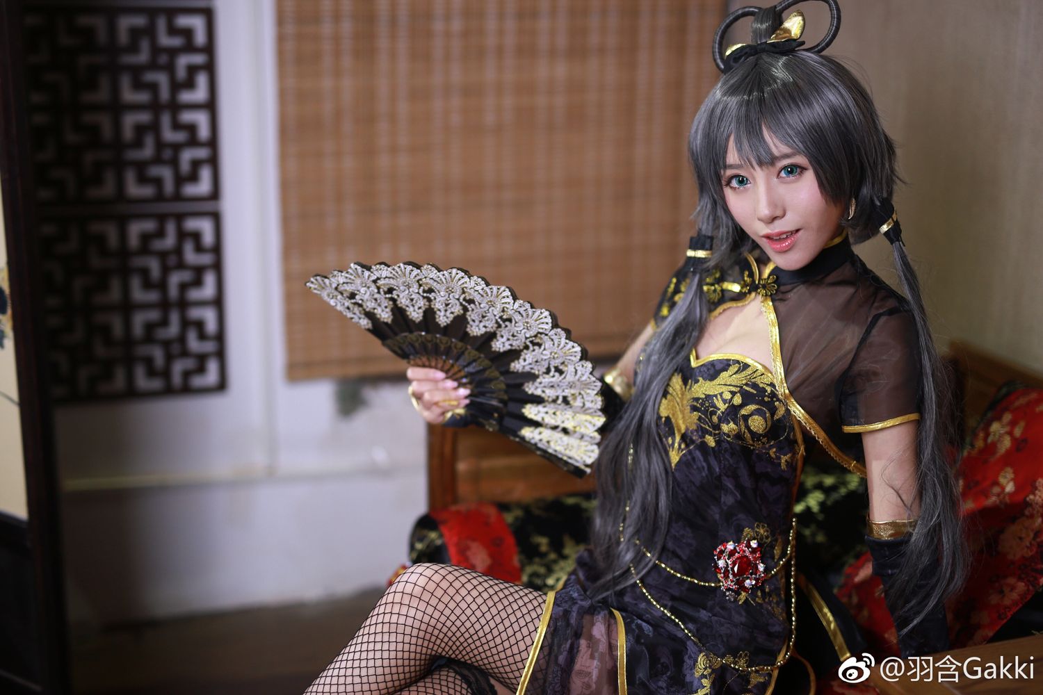 斗鱼女主播羽含Gakki微博私房照