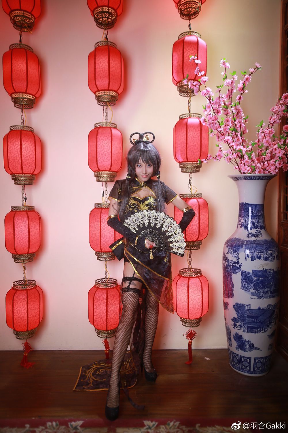 斗鱼女主播羽含Gakki微博私房照