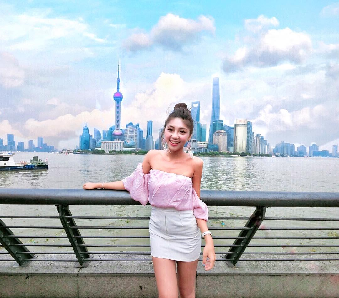 美女博客主林倩 抓住夏日的尾巴