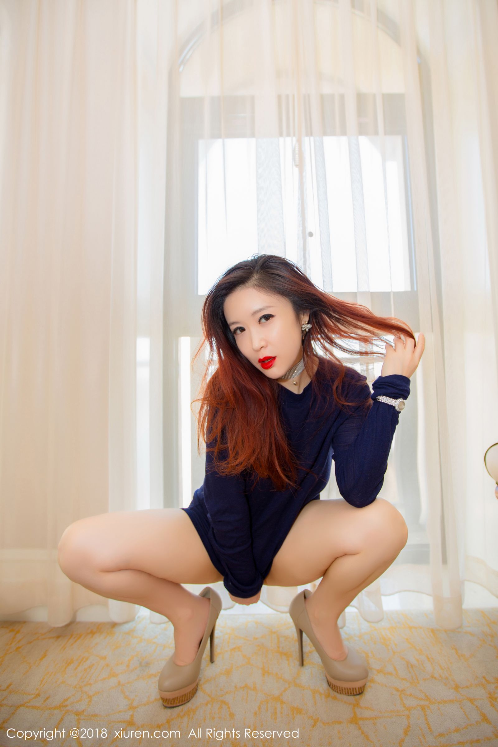 丰腴模特西希白兔 日系写真清纯日志
