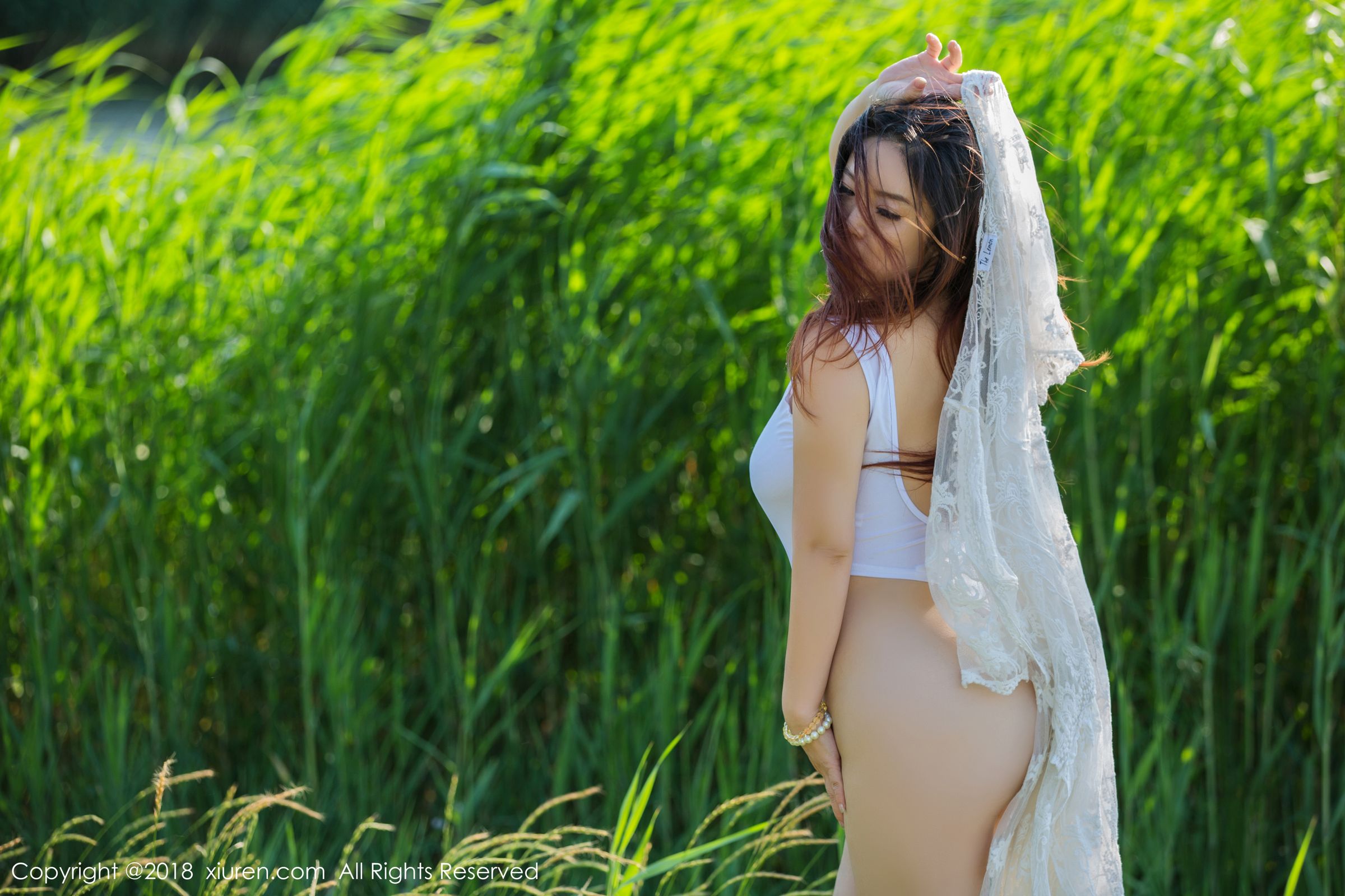 丰腴模特西希白兔 日系写真清纯日志