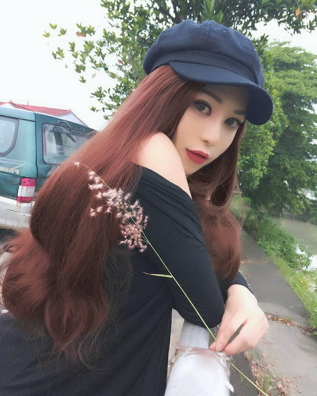 翁沛妍眼神好萌 男友视角慵懒迷人