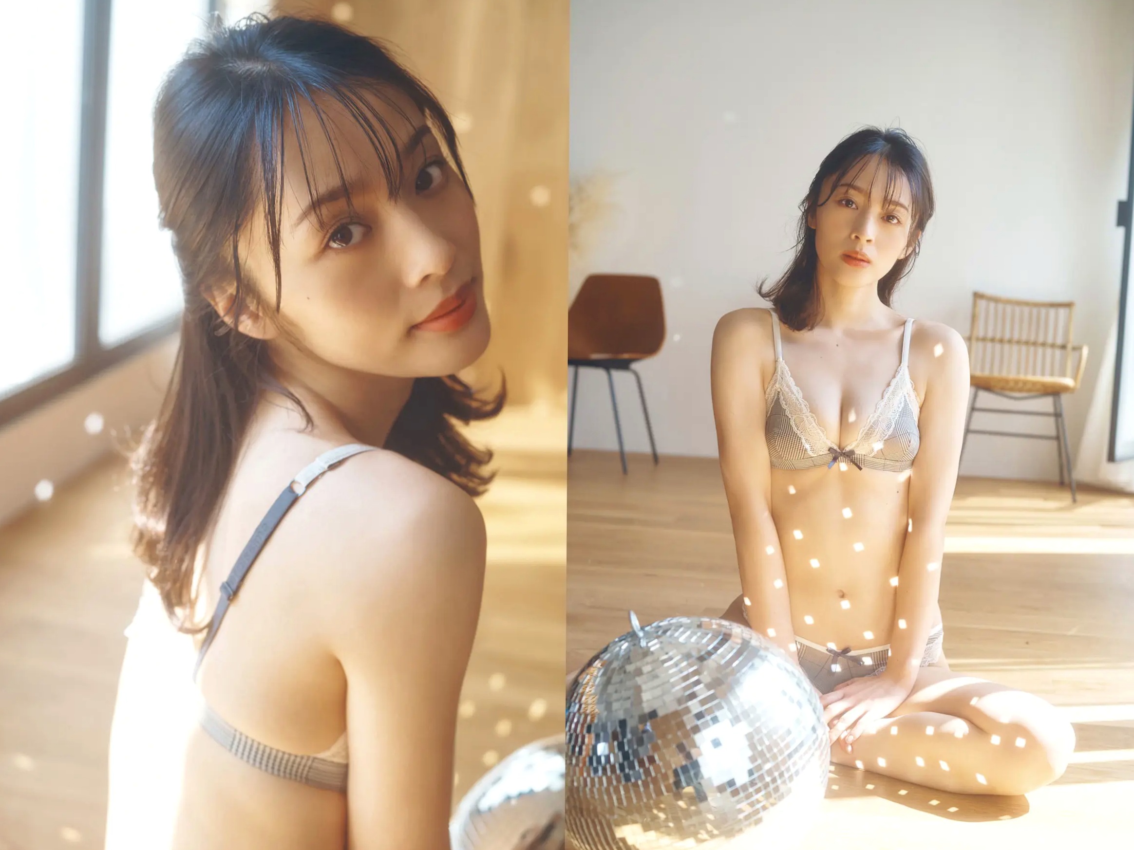 神部美咲 - ここだけの話 vol.1 柔光家居私房内衣美臀性感写真