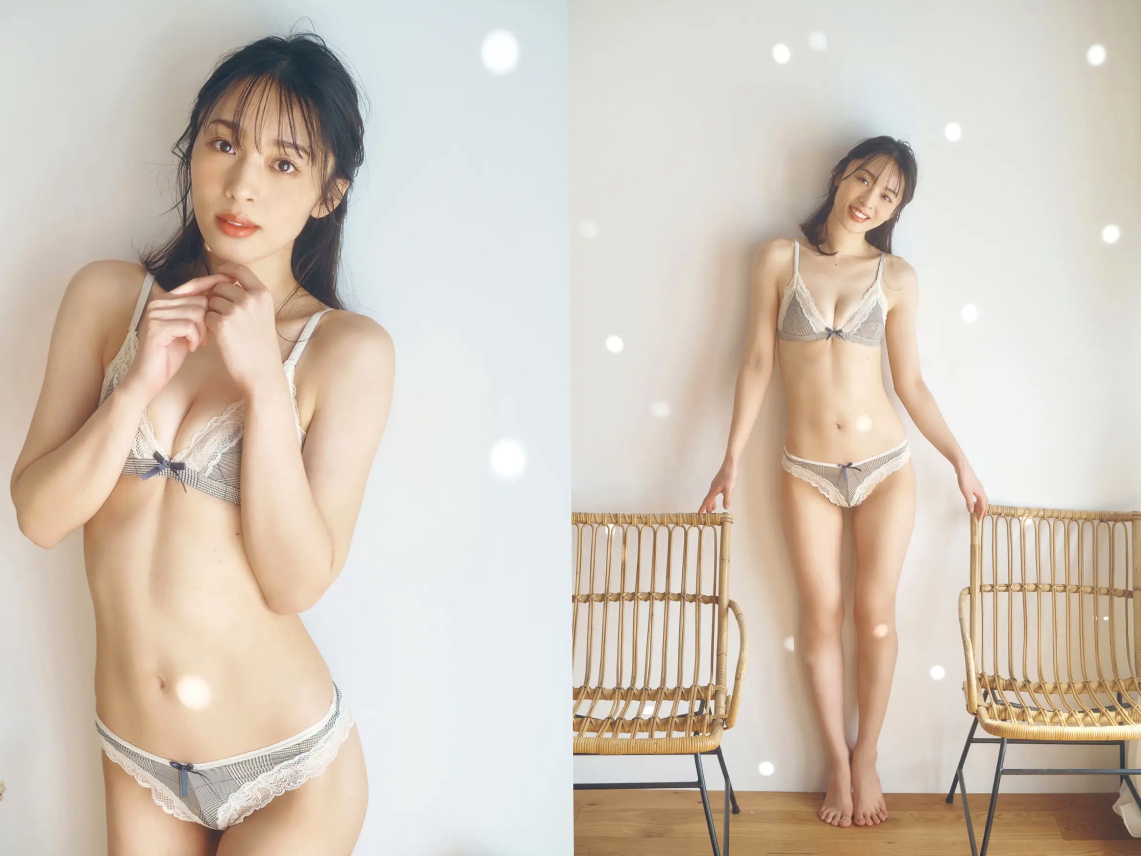 神部美咲 - ここだけの話 vol.1 柔光家居私房内衣美臀性感写真