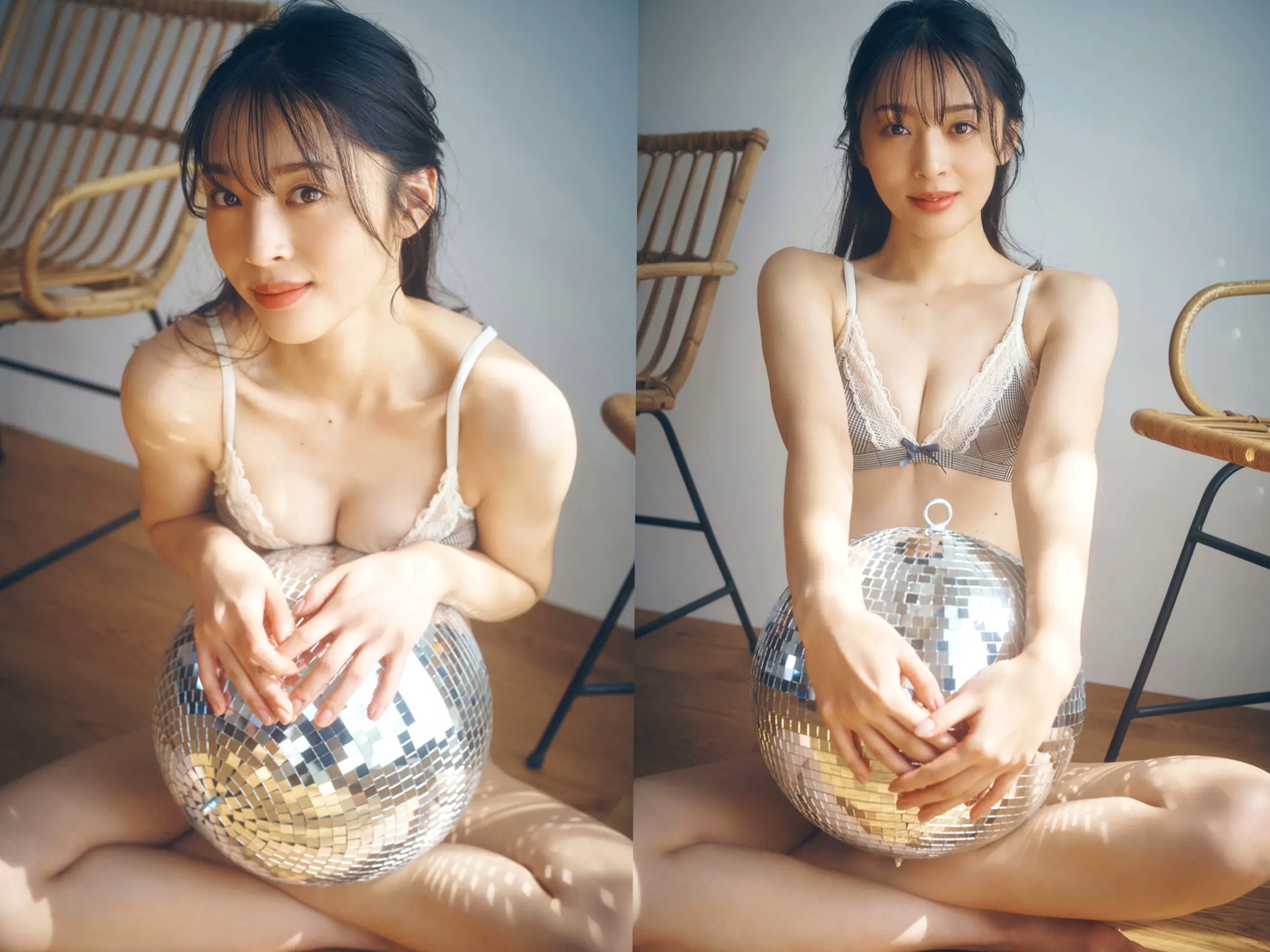 神部美咲 - ここだけの話 vol.1 柔光家居私房内衣美臀性感写真