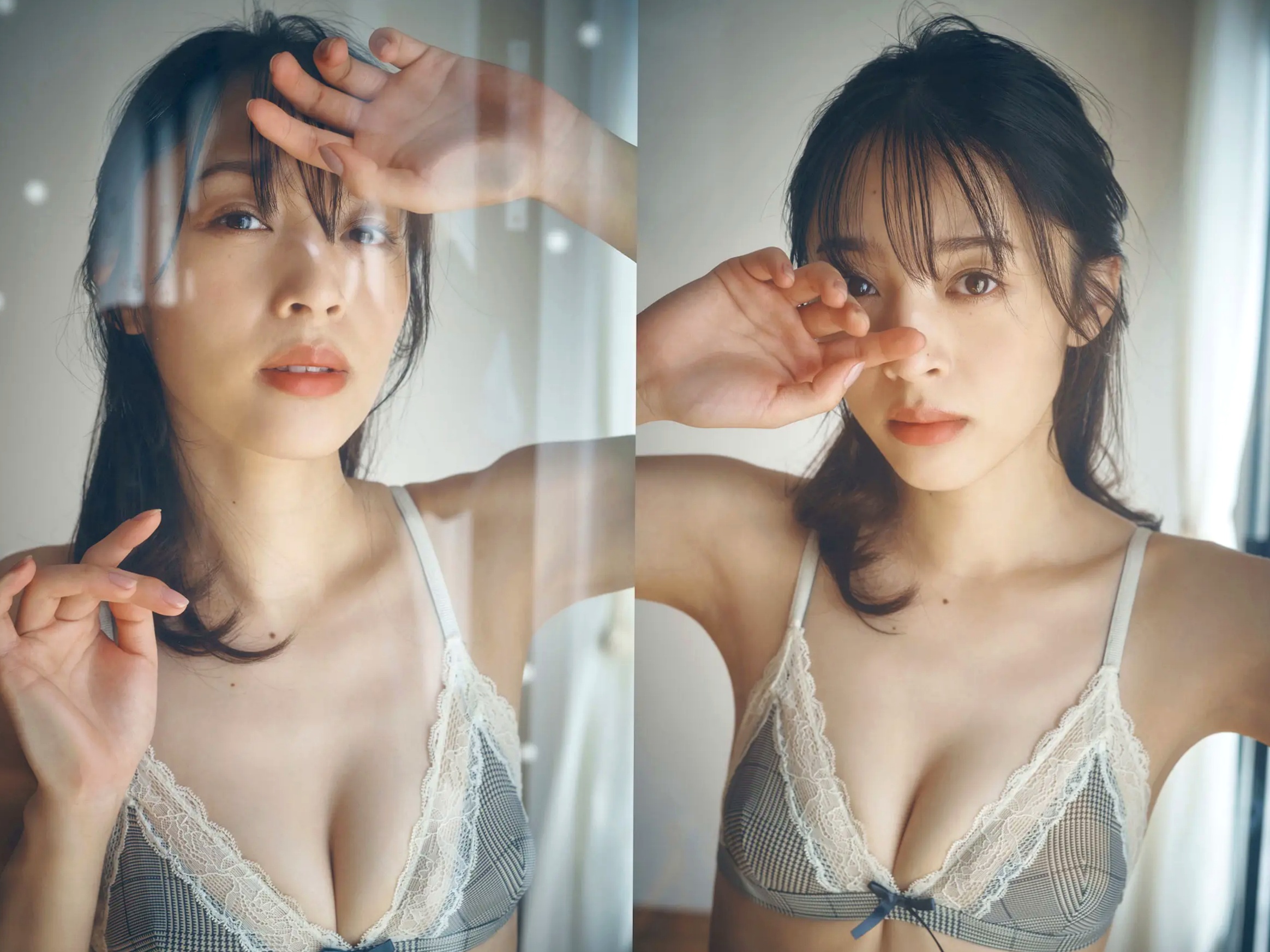 神部美咲 - ここだけの話 vol.1 柔光家居私房内衣美臀性感写真