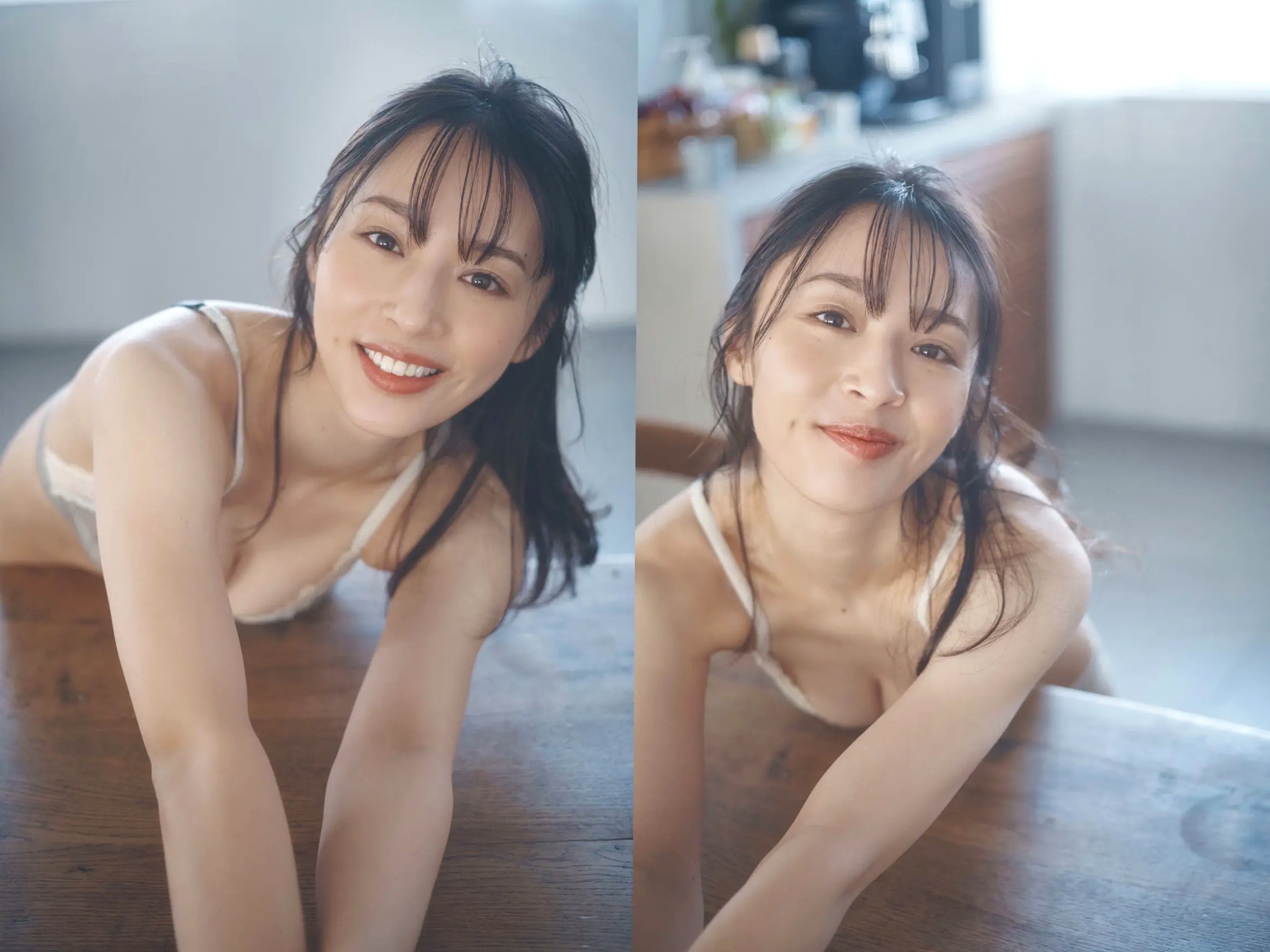 神部美咲 - ここだけの話 vol.1 柔光家居私房内衣美臀性感写真
