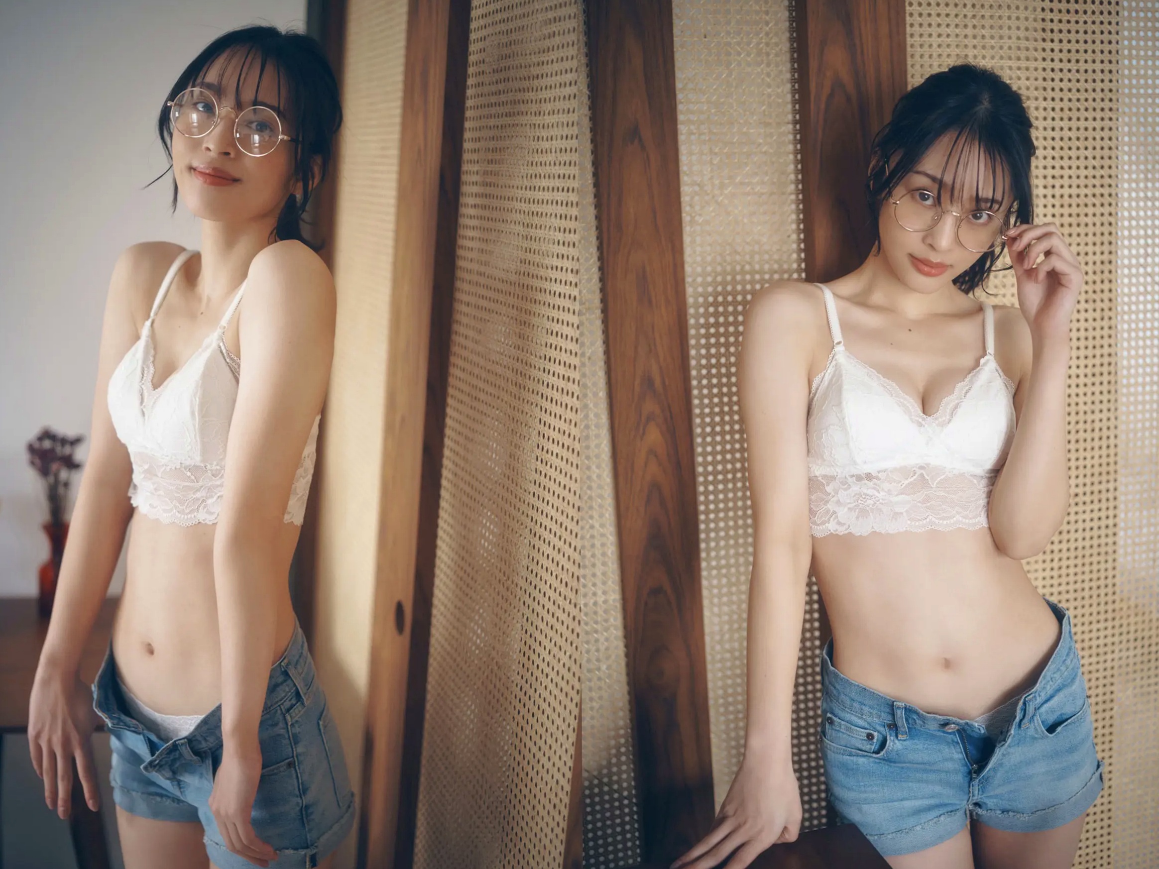 神部美咲 - ここだけの話 vol.1 柔光家居私房内衣美臀性感写真