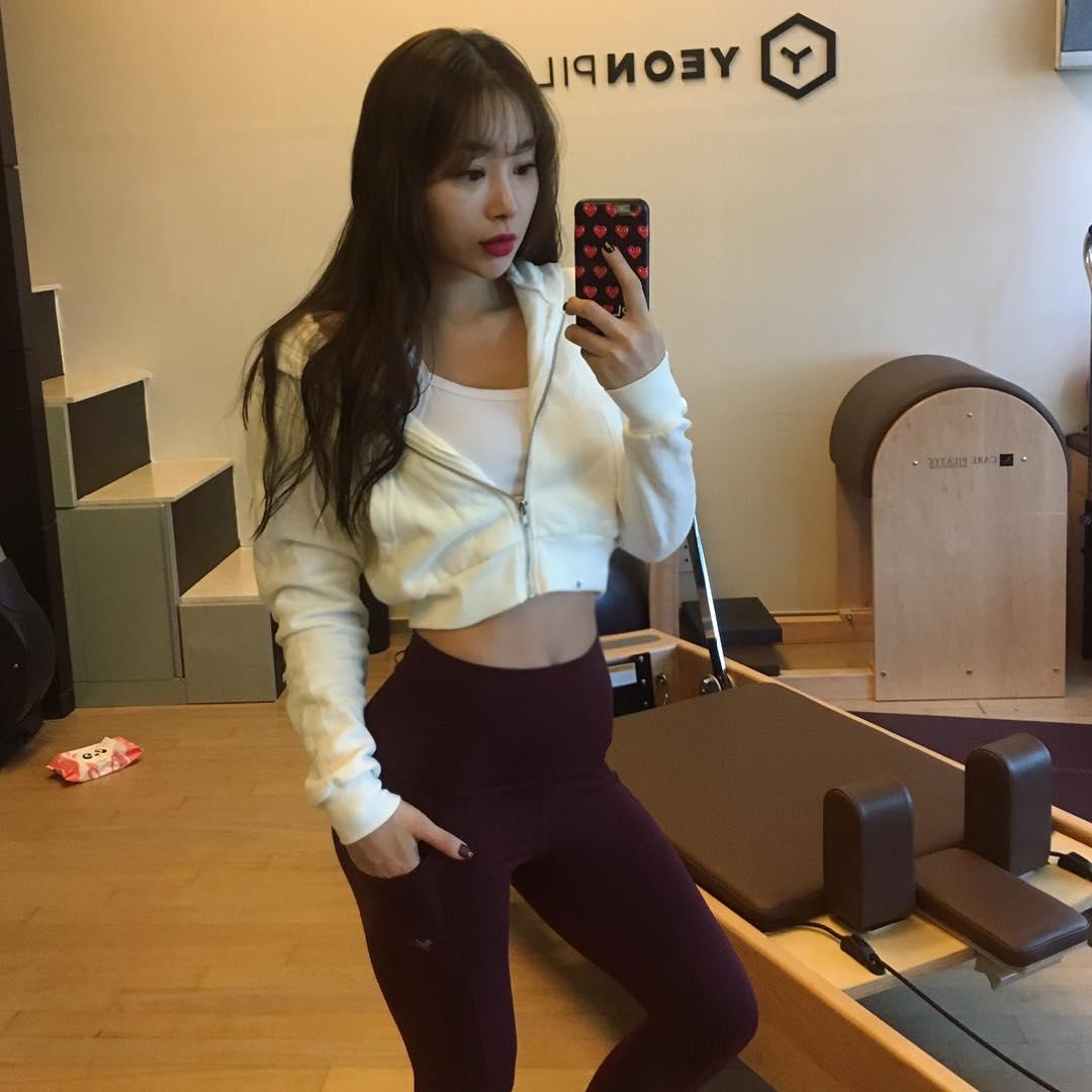 南韩健身模特朴书妍 Ig私房图秀好身材