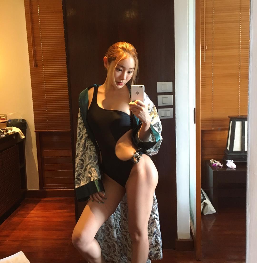 南韩健身模特朴书妍 Ig私房图秀好身材