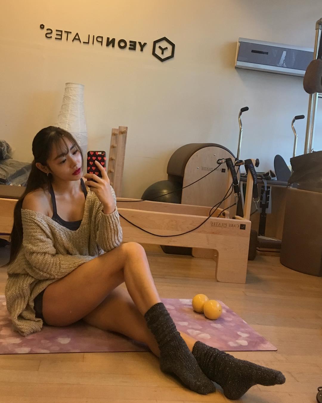 南韩健身模特朴书妍 Ig私房图秀好身材