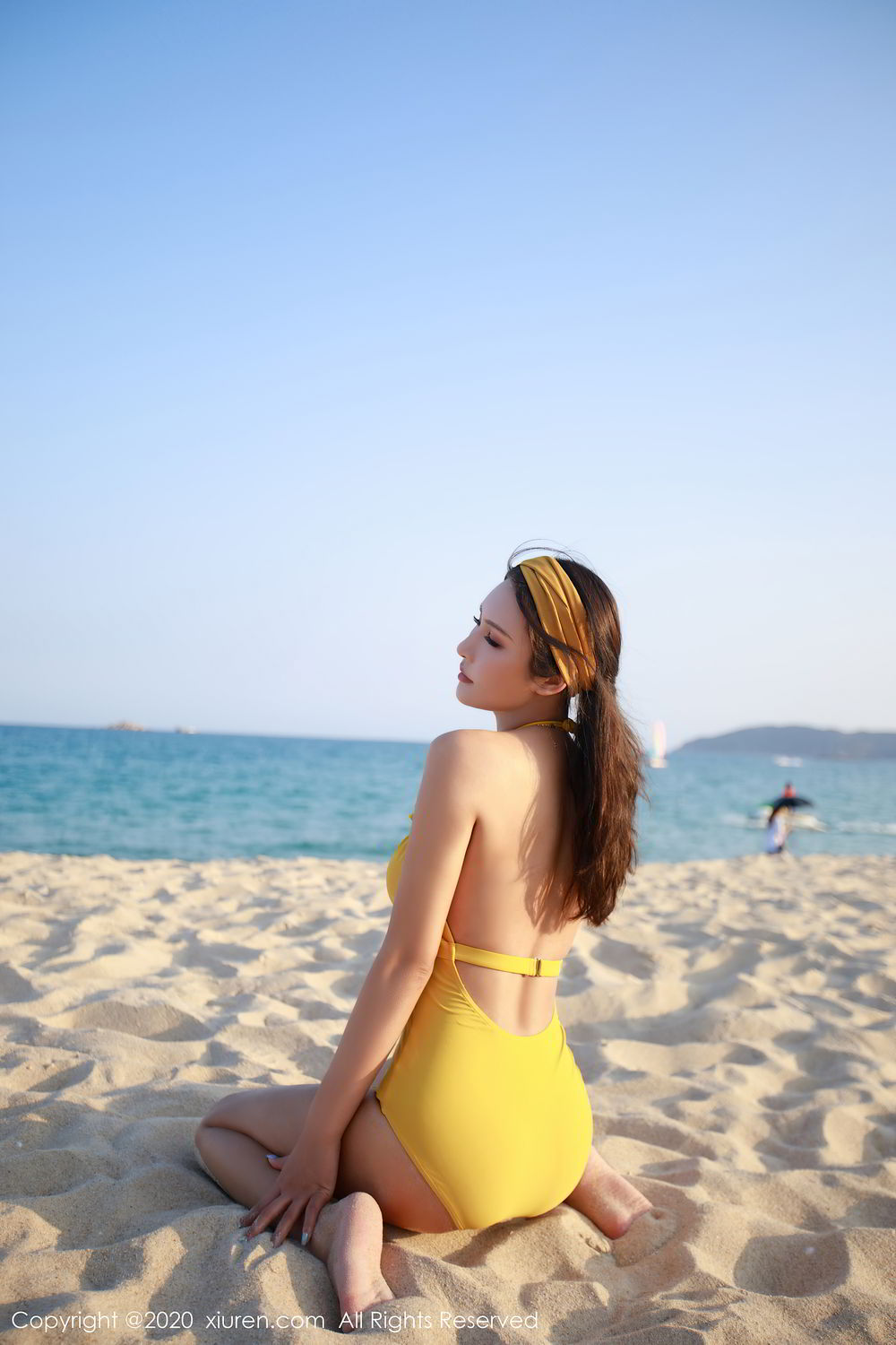 [XiuRen]高清写真图 2020.08.17 No.2447 Emily顾奈奈