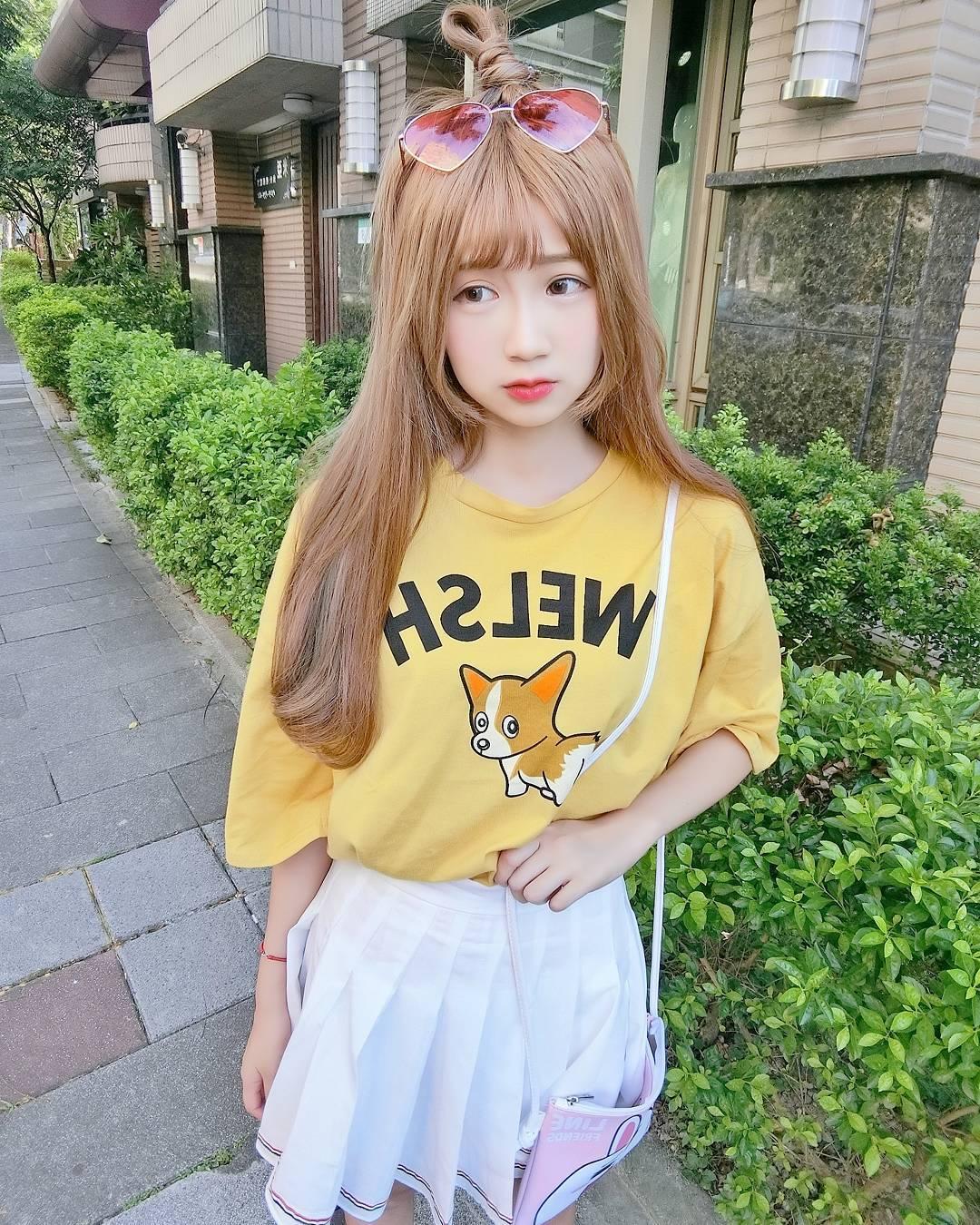 超甜美萌妹周奕瑜 深藏不露的好身材