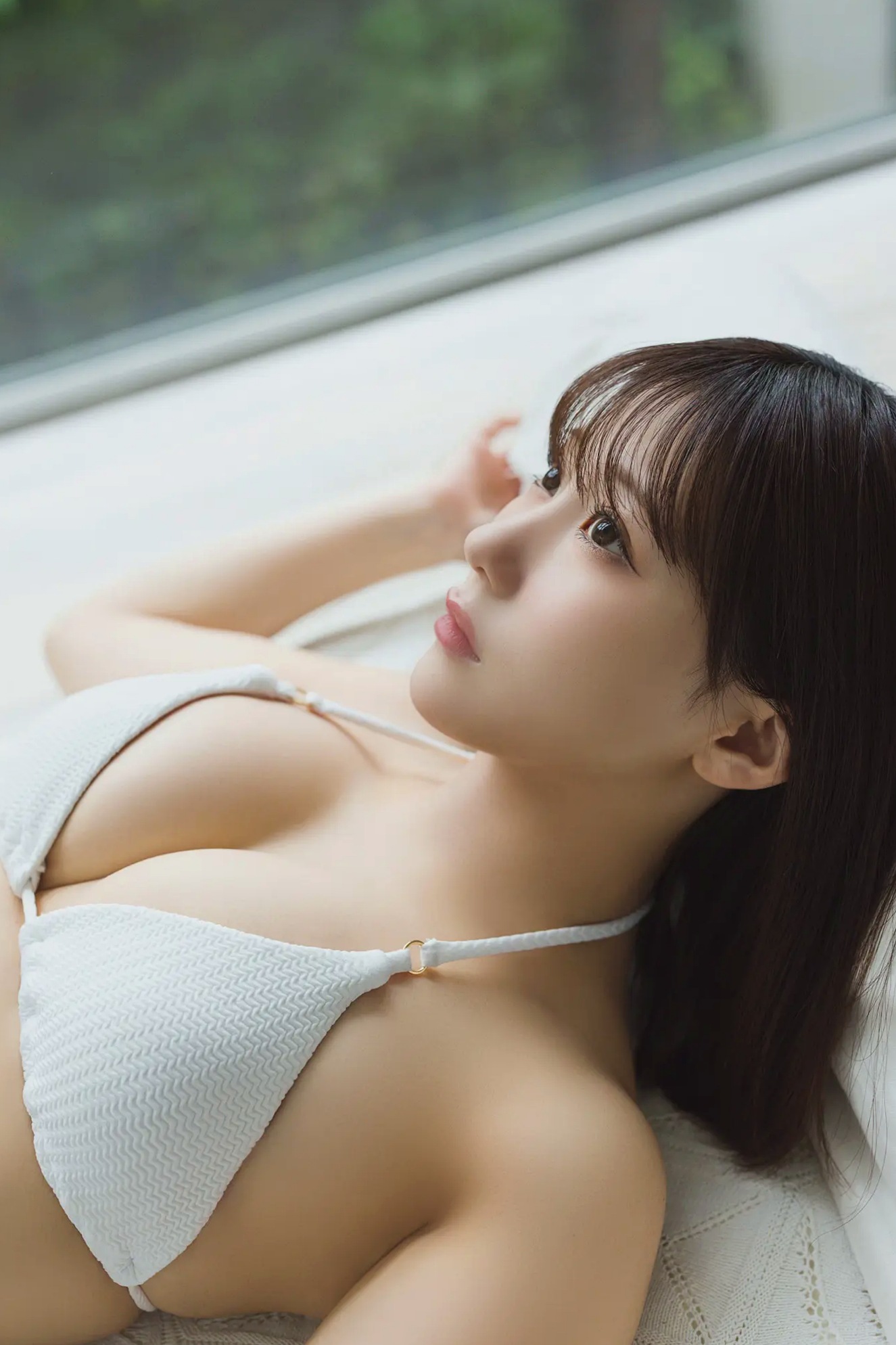 田中美久 - 纯白比基尼纯欲家居私房写真 ヤンマガアザーっす！[51P]