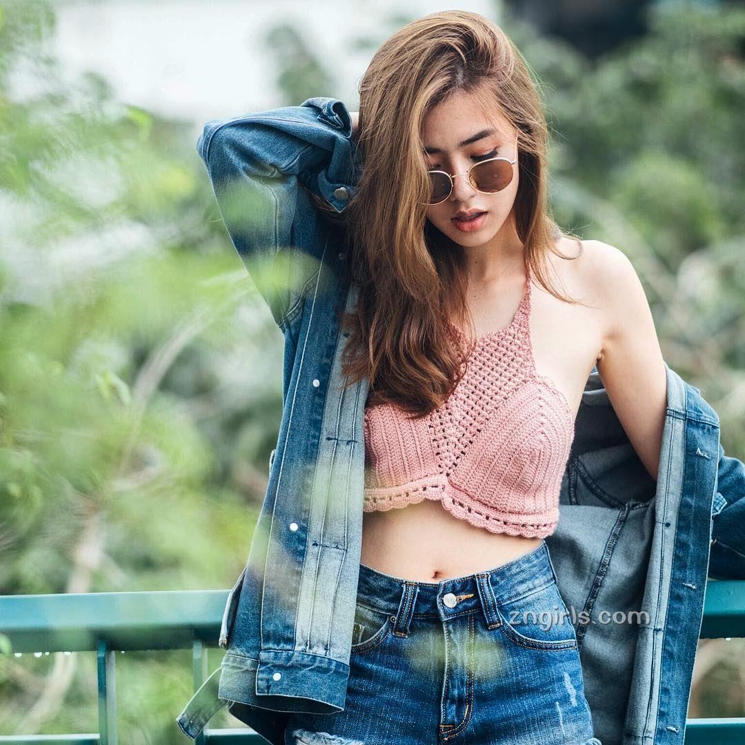 泰国网红美女Mean 甜美可人模特儿