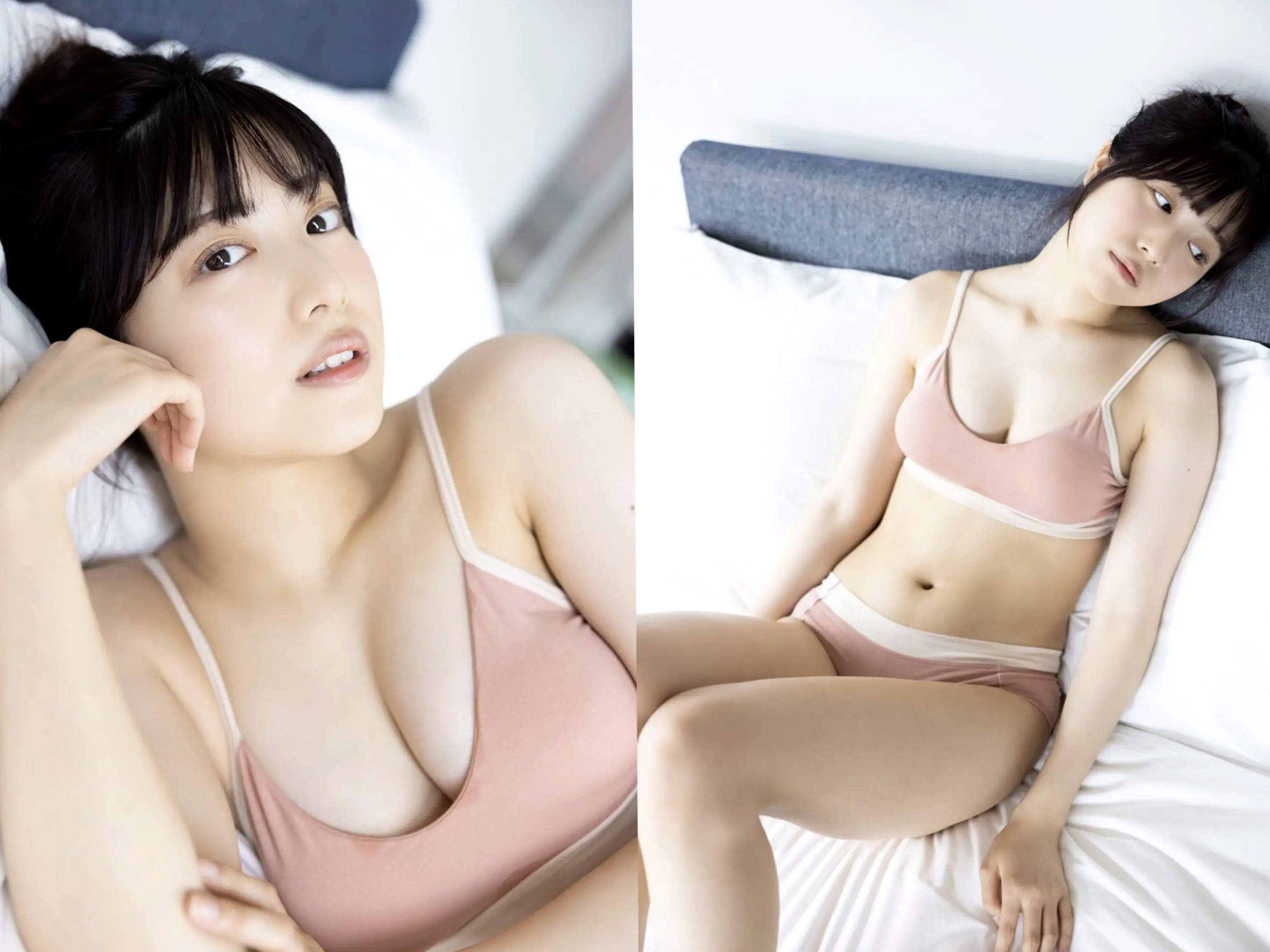 吉田莉桜 - となりの天使 日系清纯居家比基尼性感写真 [46P]