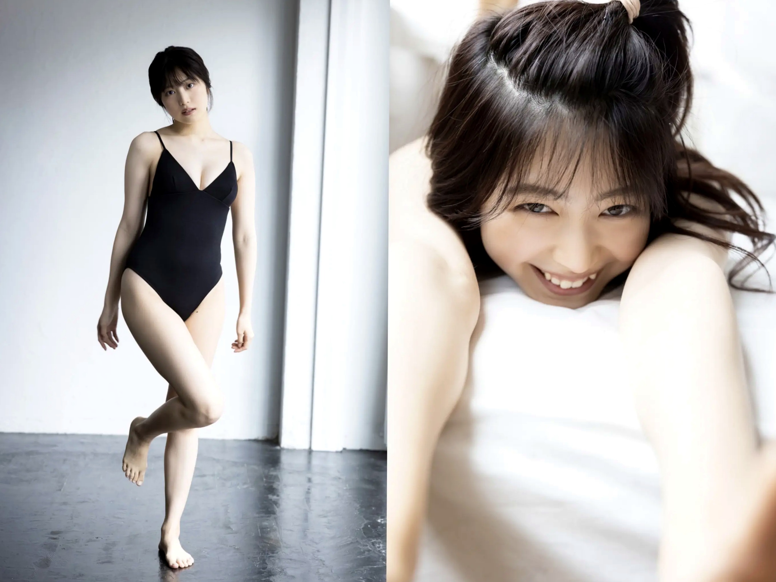 吉田莉桜 - となりの天使 日系清纯居家比基尼性感写真 [46P]